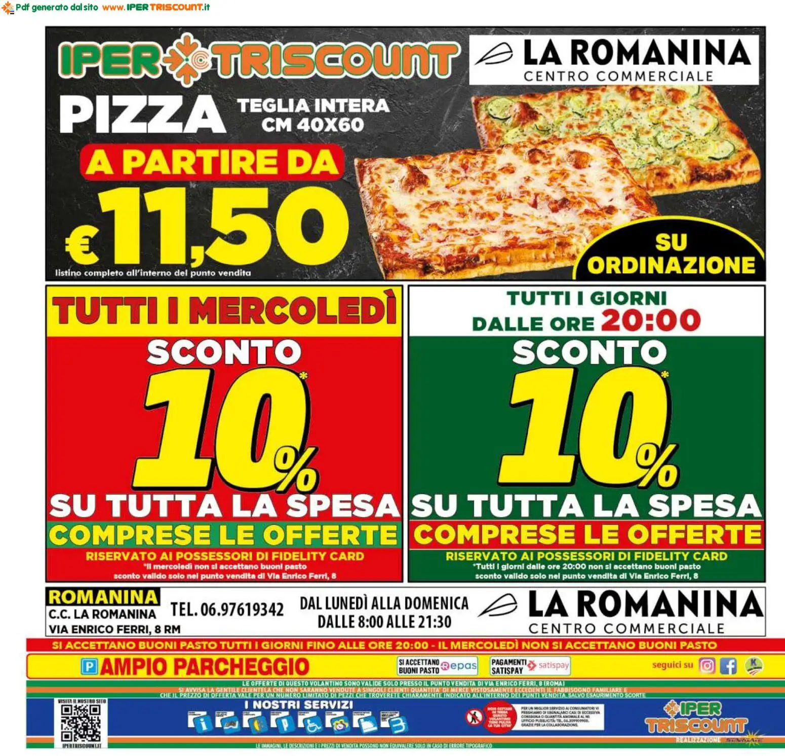 Volantino Ipertriscount del 08.05.2026 | Pagina: 20 | Prodotti: Teglia, Pizza