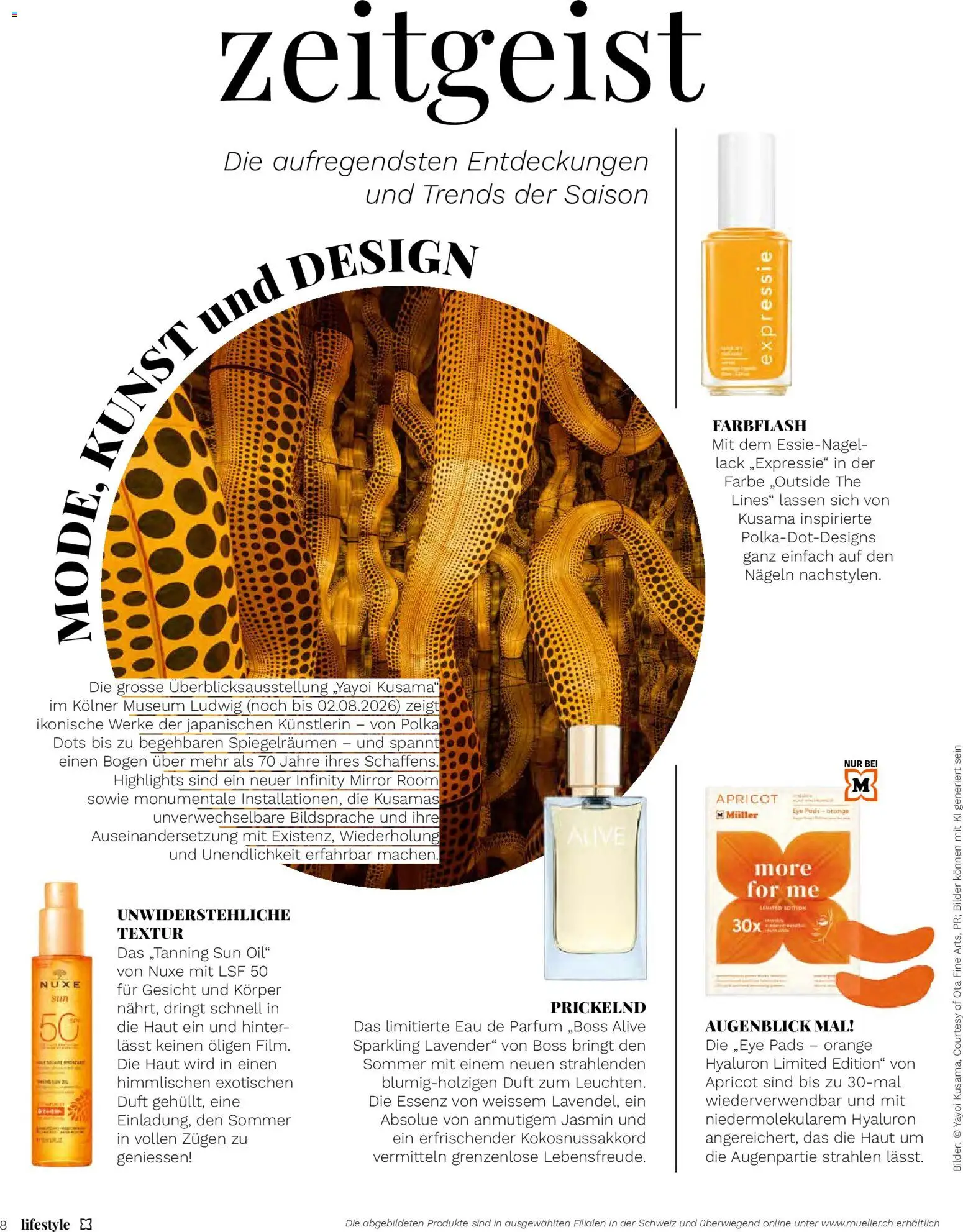 Müller aktionen Magazin – gültig ab 15.05.2026 | Seite: 8 | Produkte: Eau de Parfum, Parfüm, Duft, Bilder