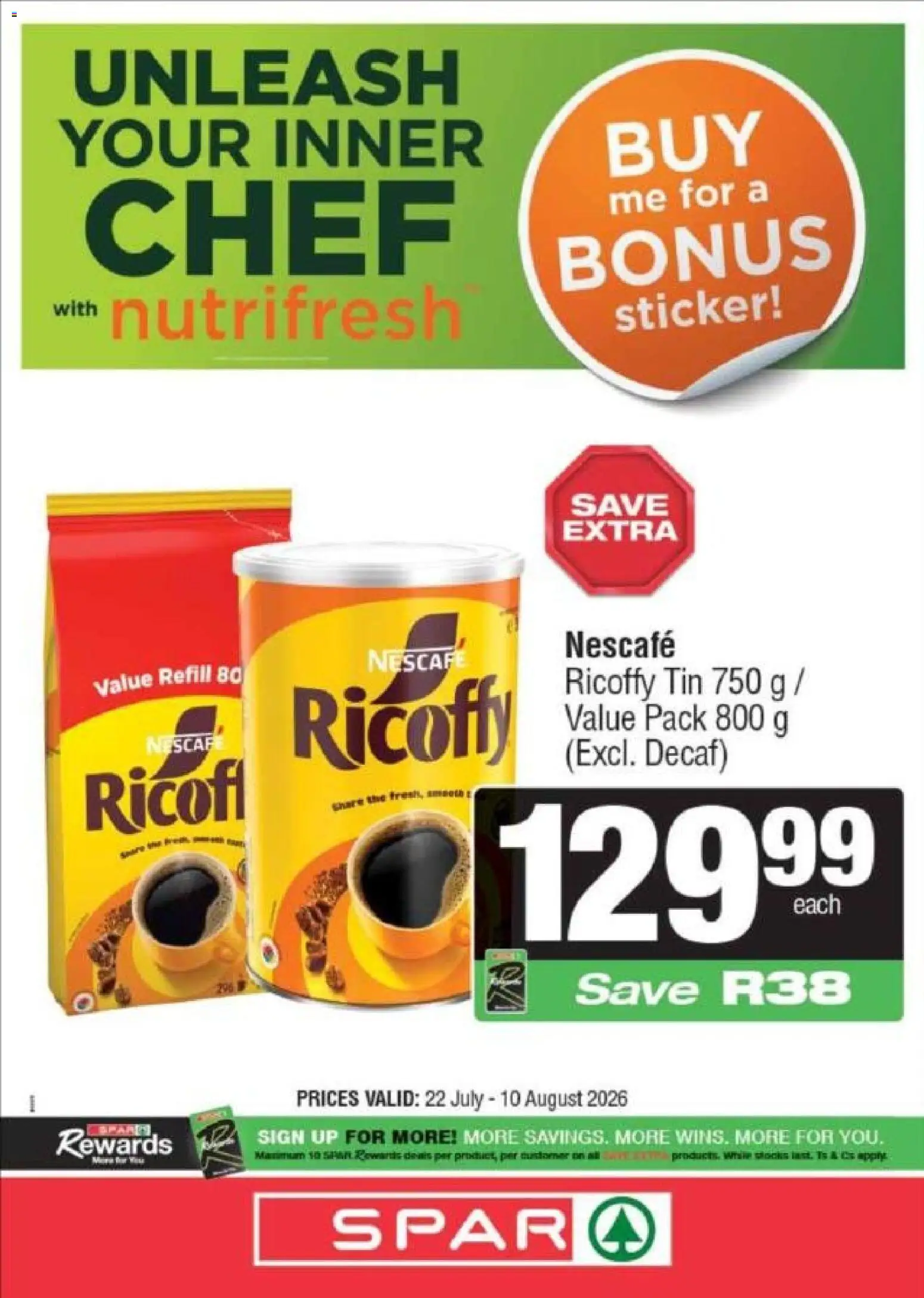 New Spar catalogue – valid from 22/07/2026 | Page: 7