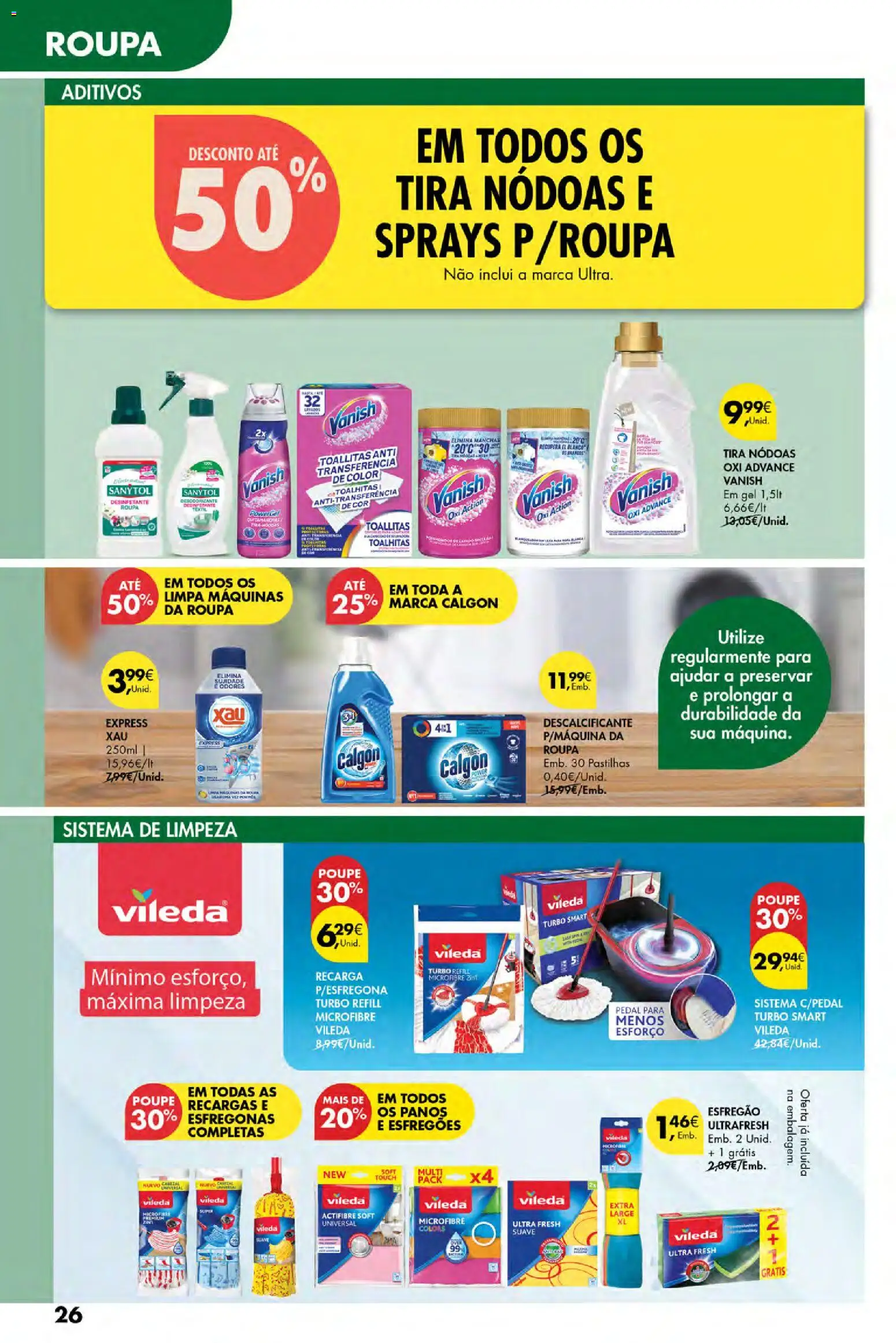 Pingo Doce Poupe Esta Semana Açores │ válido de 24/09/2026 | Página: 26 | Produtos: Esfregão