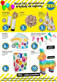 Pogląd oferty "TEDi gazetka - Tarnowo Podgórne" - ważna od 30.09.2026 | Strona: 16 | Produkty: Zabawki, Torba, Dekoracje, Artykuły szkolne