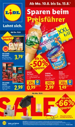 Lidl Prospekt ab 10.08.2026 gültig