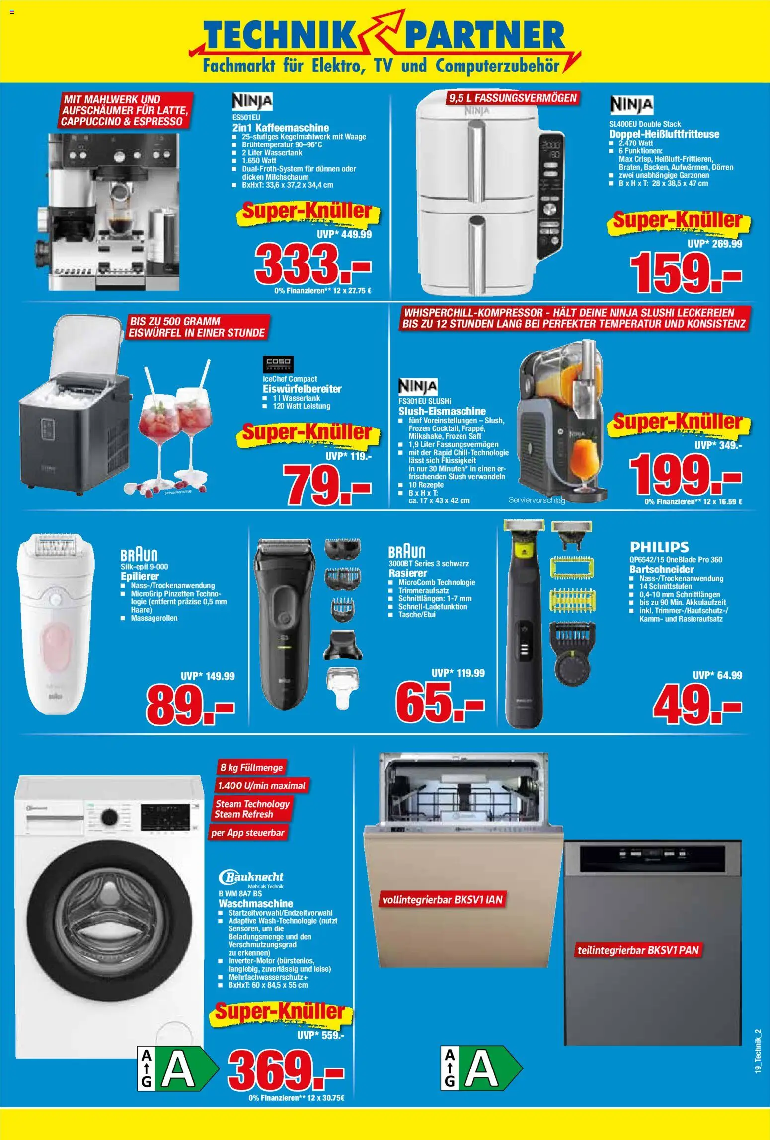 HERKULES Technik Partner – gültig ab 04.05.2026 | Seite: 2 | Produkte: Philips, Kaffeemaschine, Rasierer, Waschmaschine