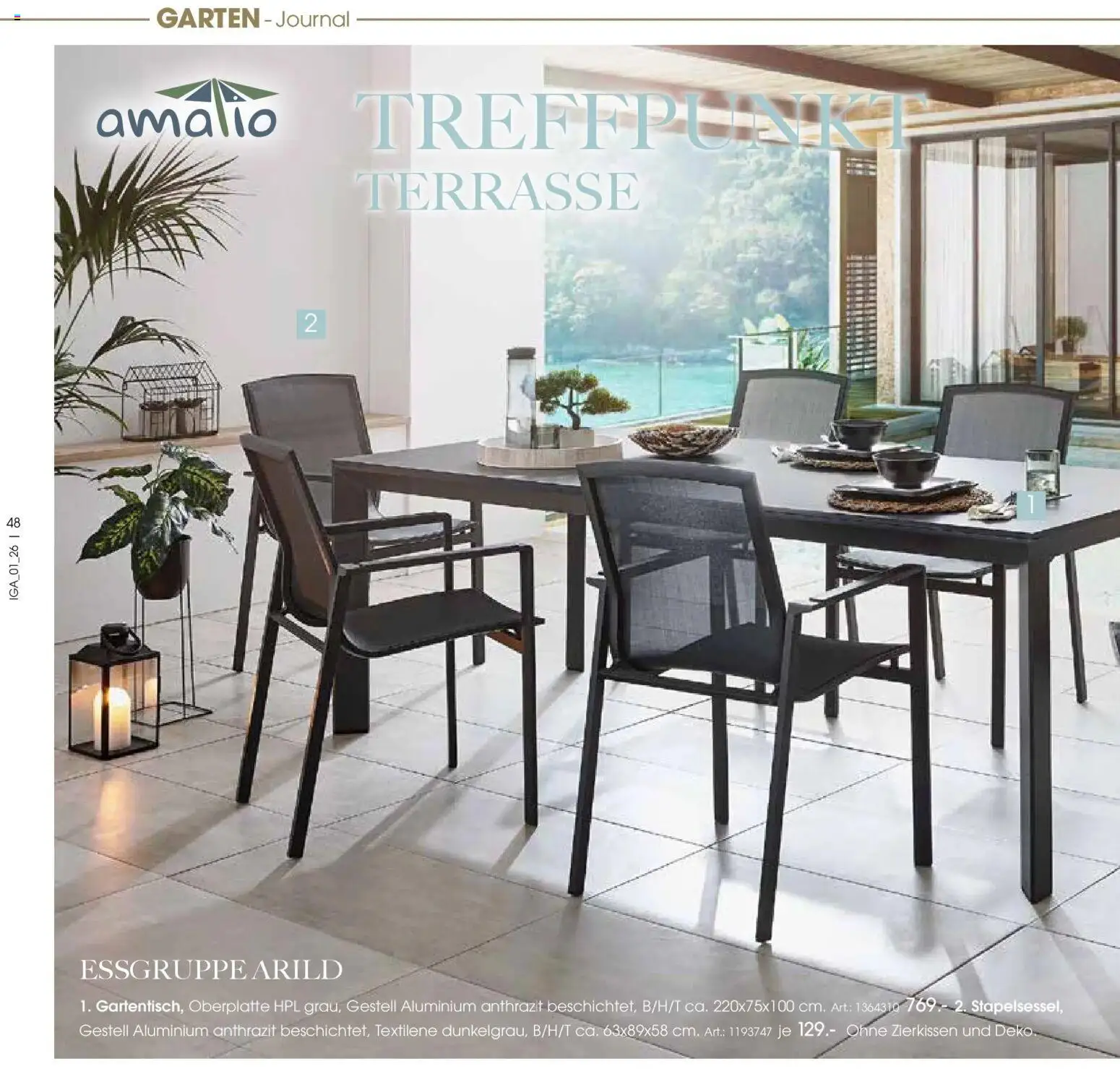 Zurbrüggen Garten Unna – gültig ab 19.03.2025 | Seite: 48 | Produkte: Essgruppe