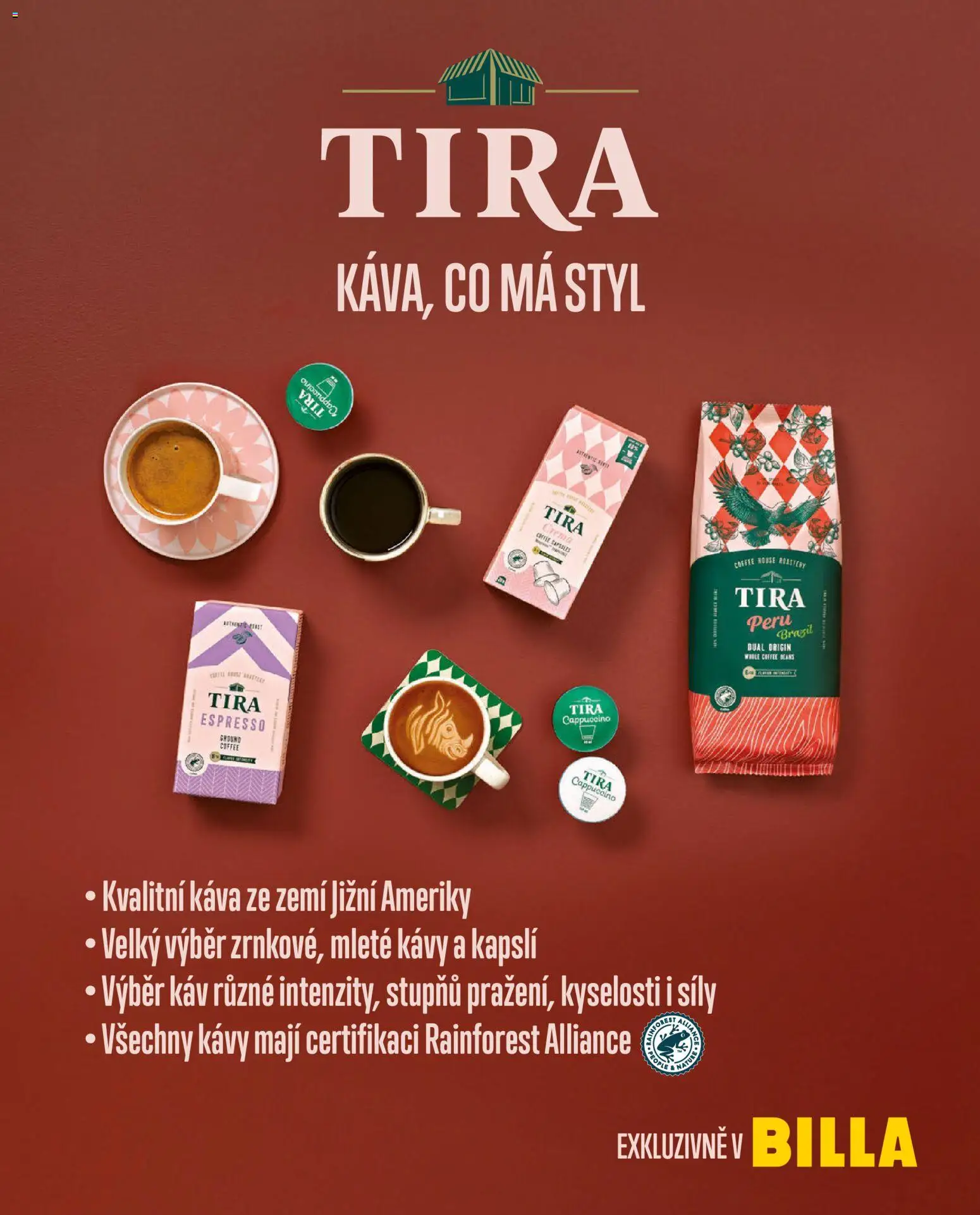 Billa leták - Gusto: Podzim 2026 od 01.09.2026 | Strana: 7 | Produkty: Káva, Crema, Cappuccino