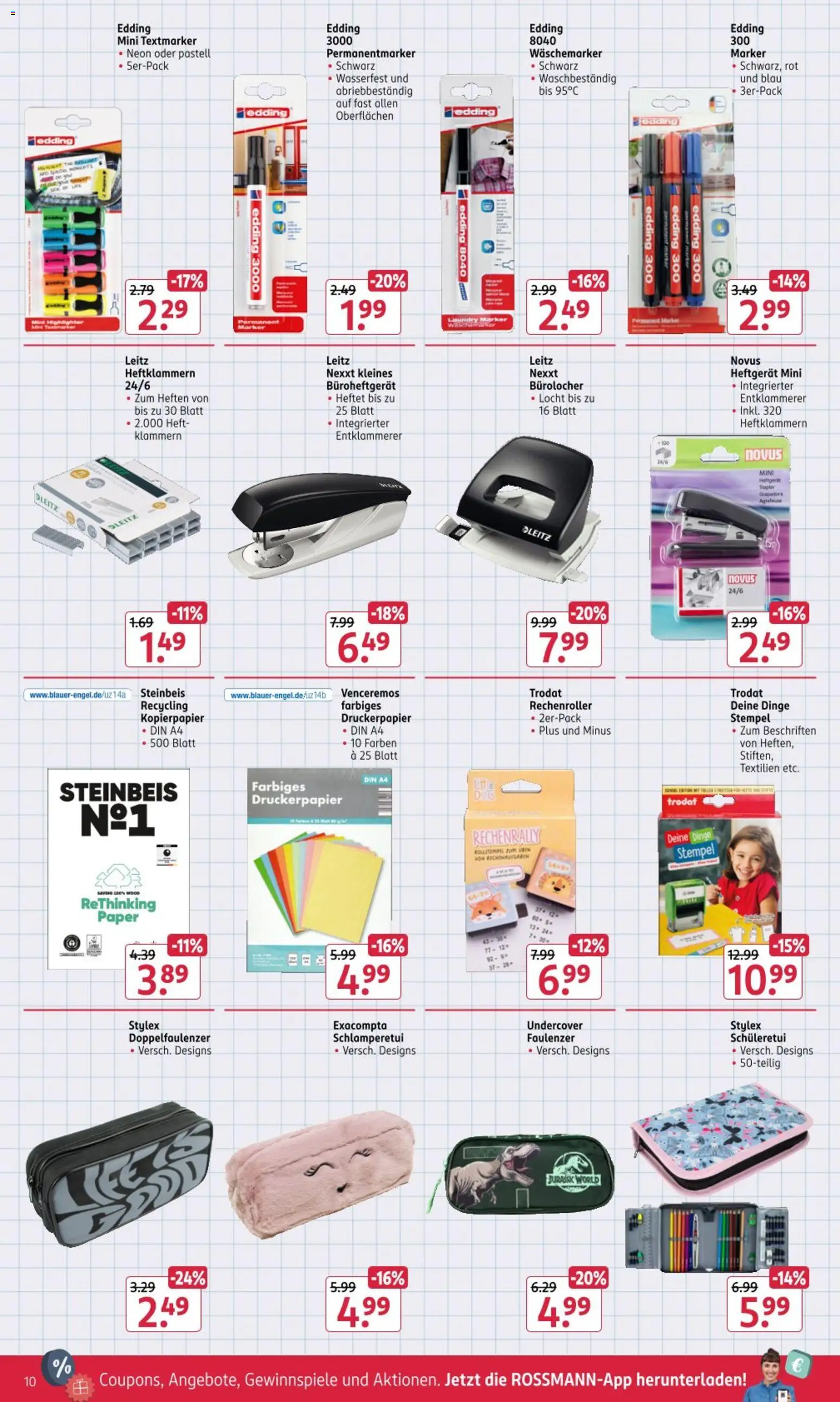 Rossmann Schulaktion – gültig ab 29.06.2026 | Seite: 10