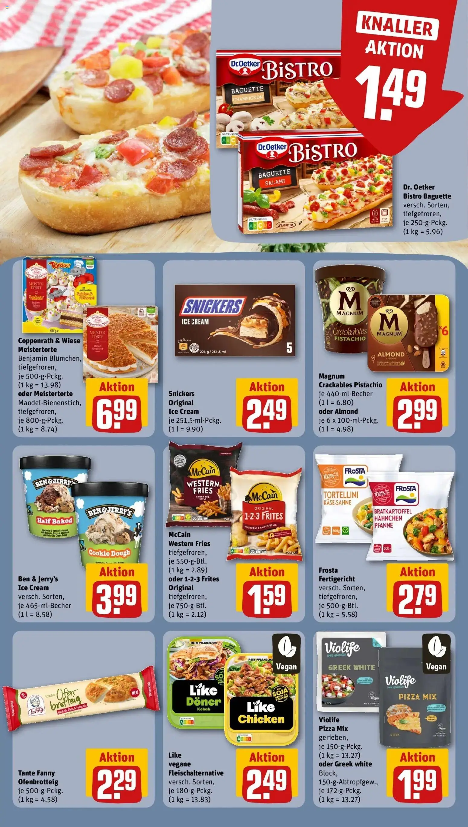 Rewe Prospekt München – gültig ab 27.07.2026 | Seite: 14 | Produkte: Ofen, Baguette, Creme, Salami