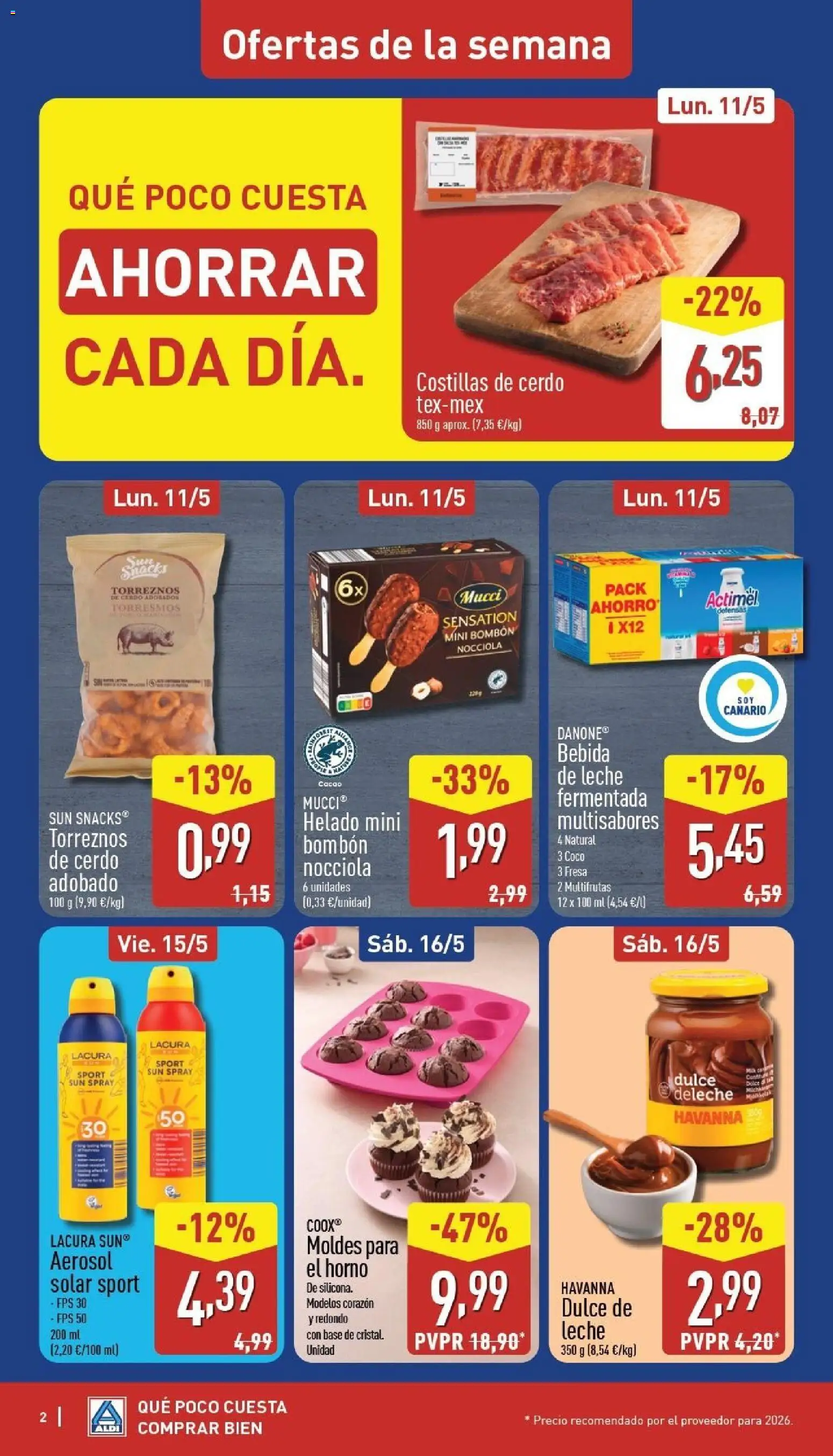 Aldi folleto Canarias │ válido desde el 11.05.2026 | Página: 2
