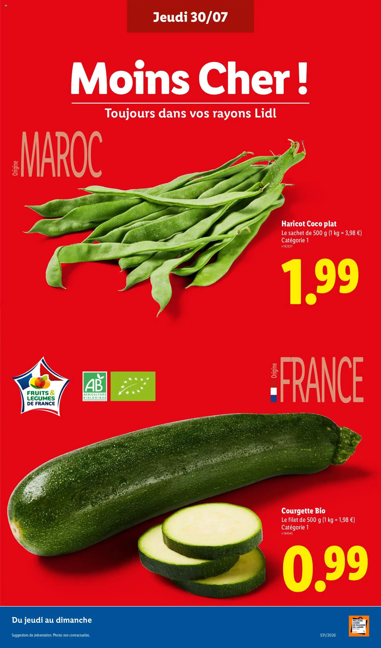 {H1} | Page: 5 | Produits: Courgette