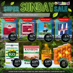 Super Save specials catalogue – valid from 20/09/2026