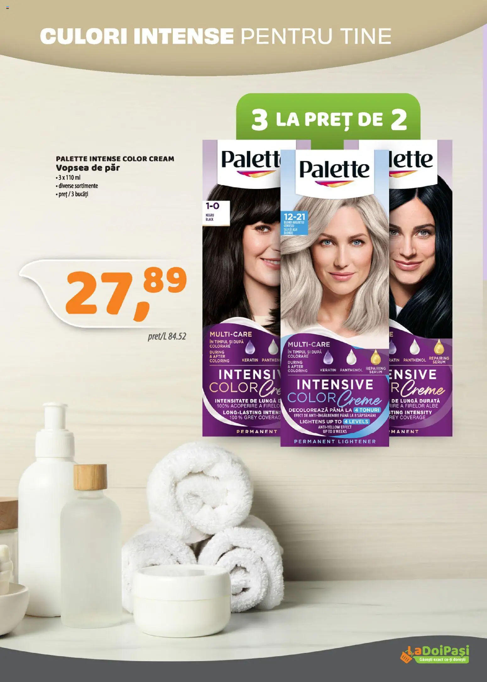 Noul catalog LaDoiPași – valabil de la 16.05.2026 | Pagină: 14 | Produse: Serum, Vopsea, Vopsea de păr