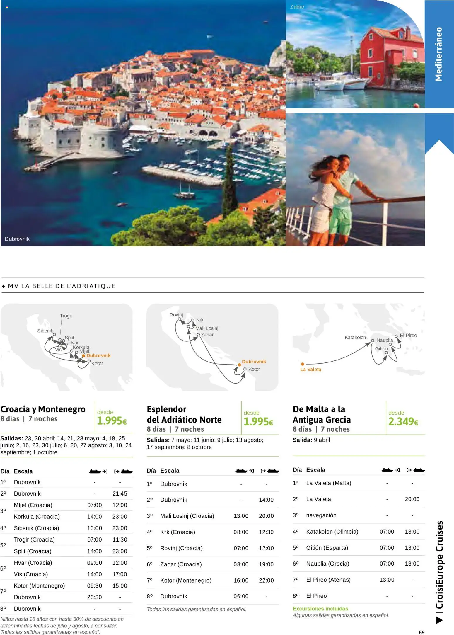 Viajes El Corte Inglés Cruceros marítimos │ válido desde el 01/01/2026 | Página: 60 | Productos: Navegación