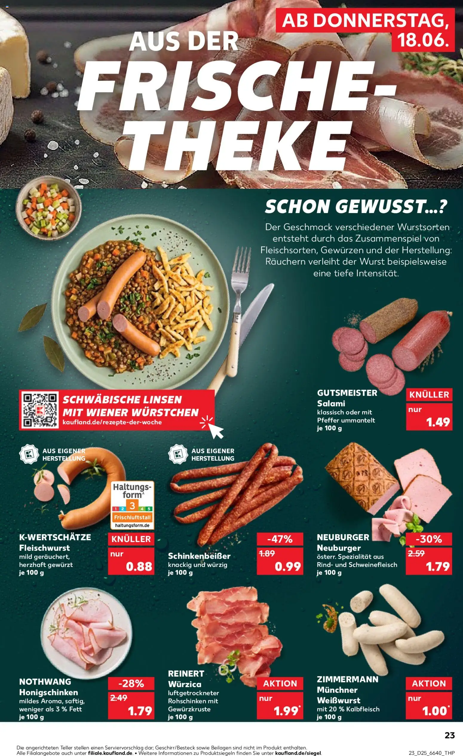 Kaufland Prospekt | 18.06.2026 | Wie erhält man einen begrenzten Rabatt? | Deutschland