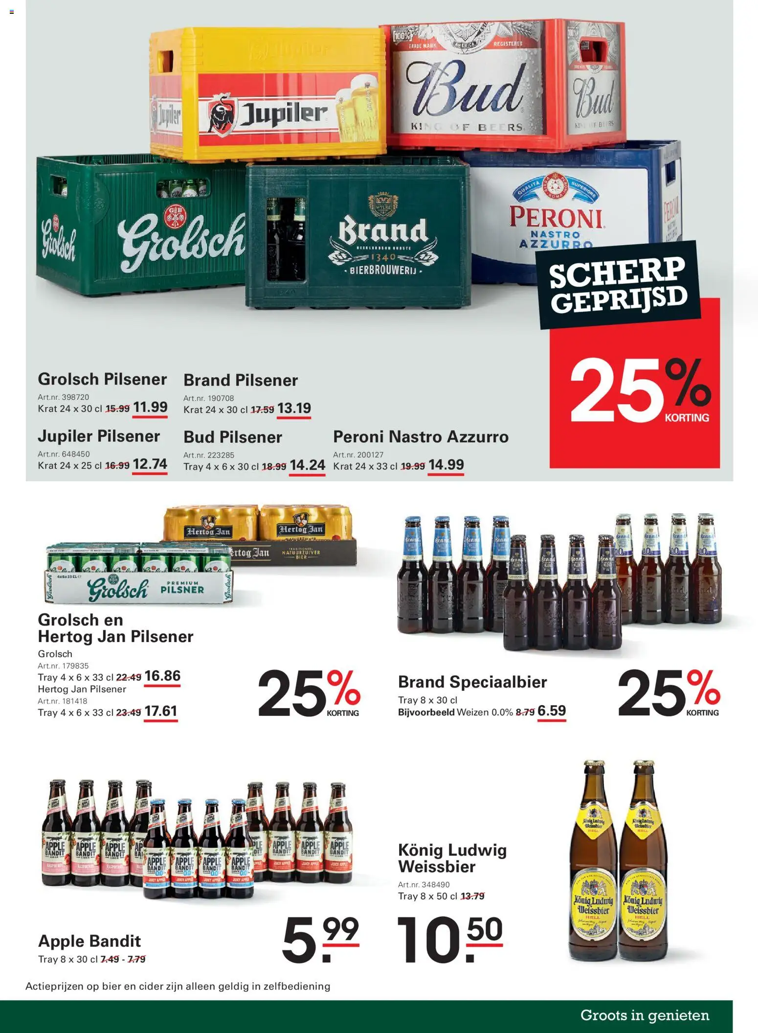 {H1} | Pagina: 25 | Producten: Bier, Feketeerdő torta