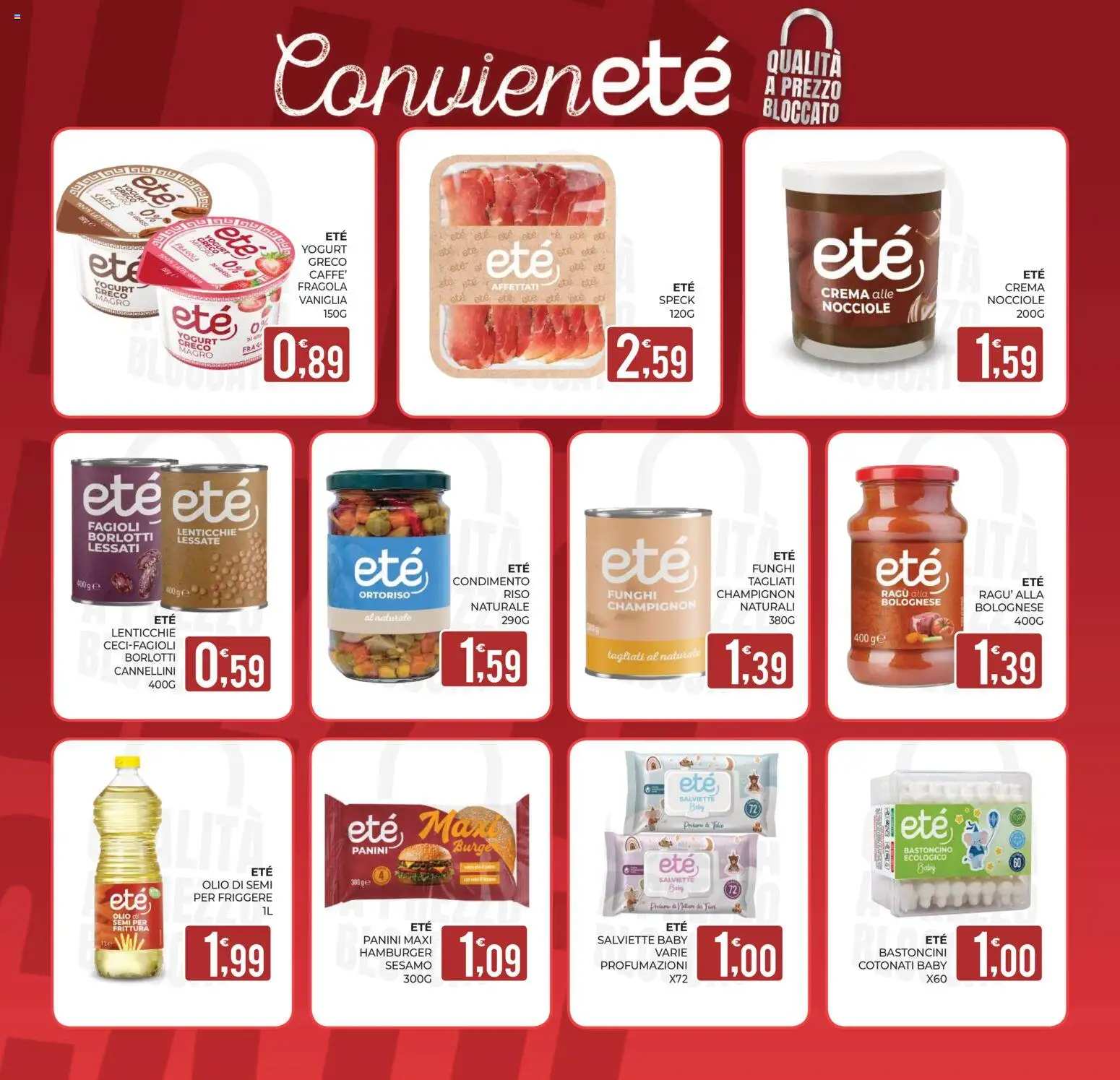 Volantino Eté del 01/09/2026 | Pagina: 29 | Prodotti: Speck, Vaniglia, Fagioli, Olio