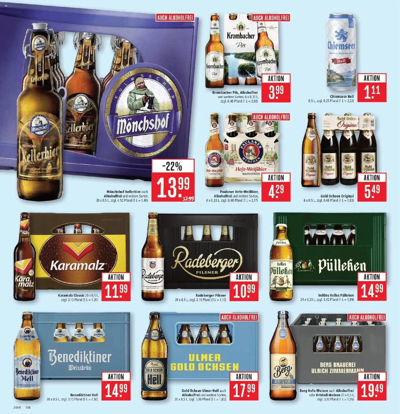 Marktkauf Prospekt Heidenheim (ab 12.10.2026) » Angebote online | Seite: 26 | Produkte: Pils, Krombacher, Paulaner, Veltins