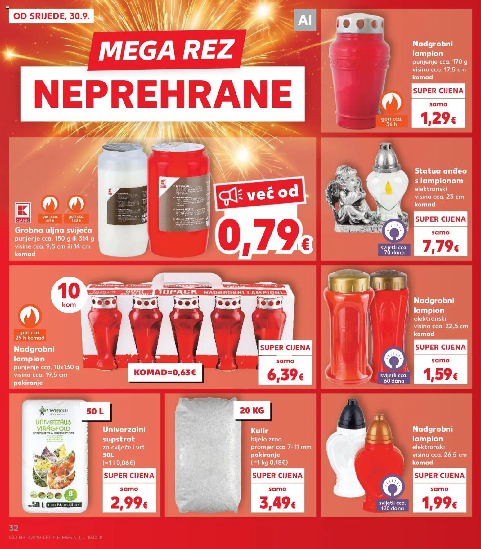 Kaufland HR akciós ujság - amely érvényes a következő dátumtól: 2026.09.30. | Oldal: 32