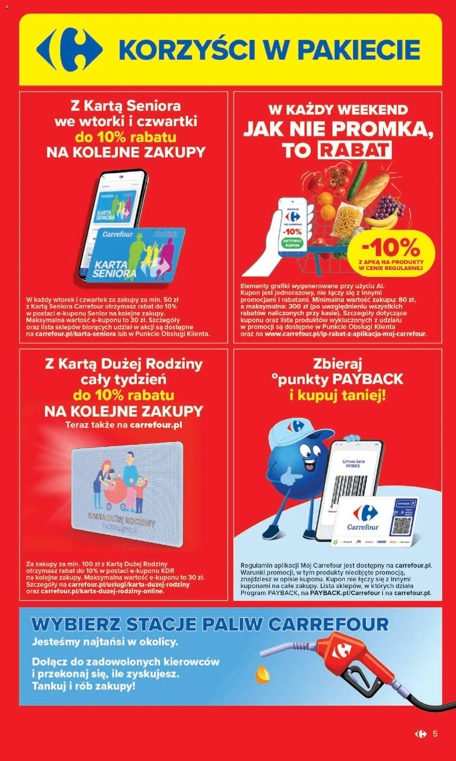 Carrefour gazetka - Zmieniliśmy Się Dla Ciebie od 25.05.2026 | Strona: 5 | Produkty: Karta