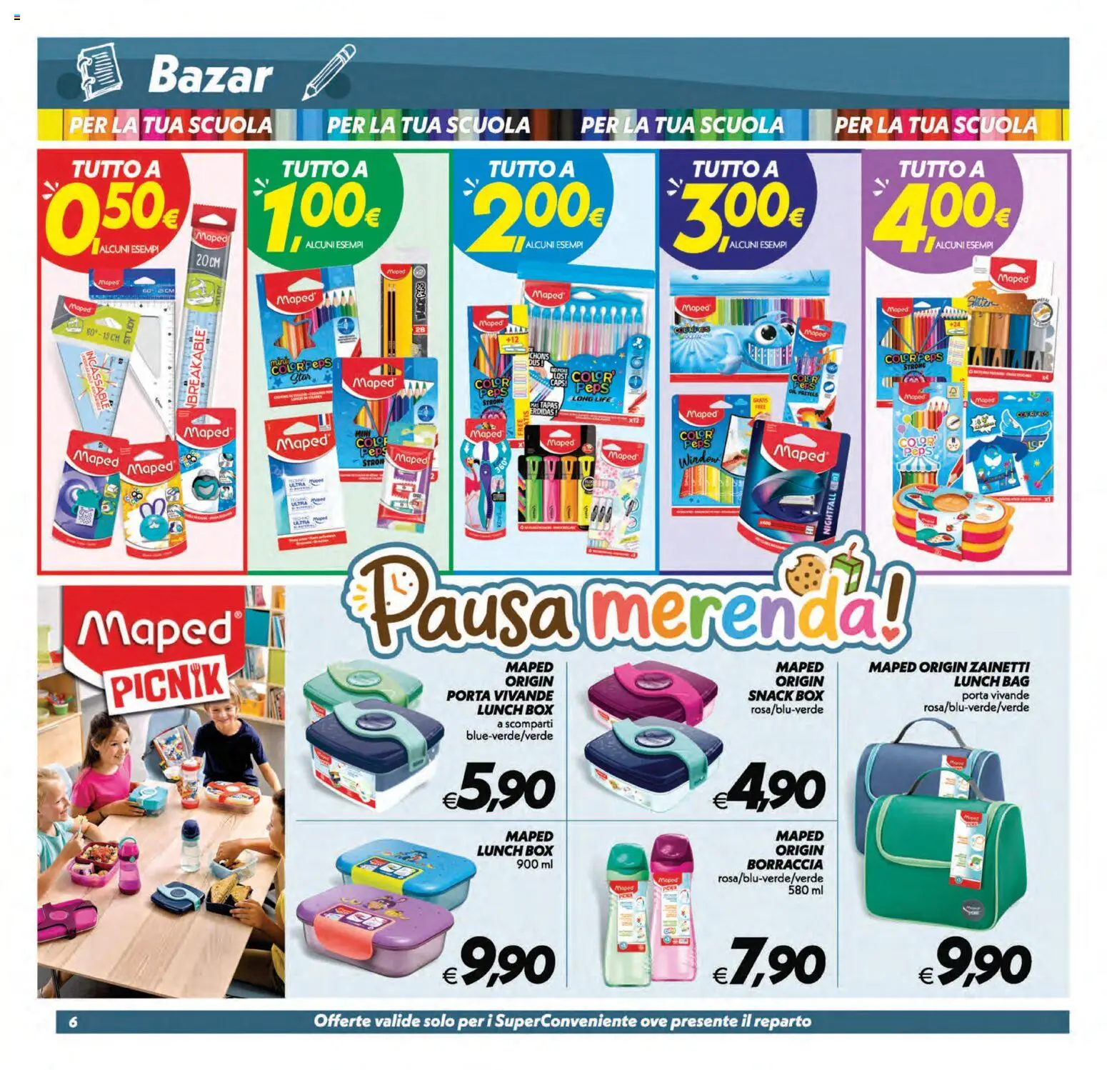 Volantino SuperConveniente del 01/09/2026 | Pagina: 31 | Prodotti: Porta, Borraccia