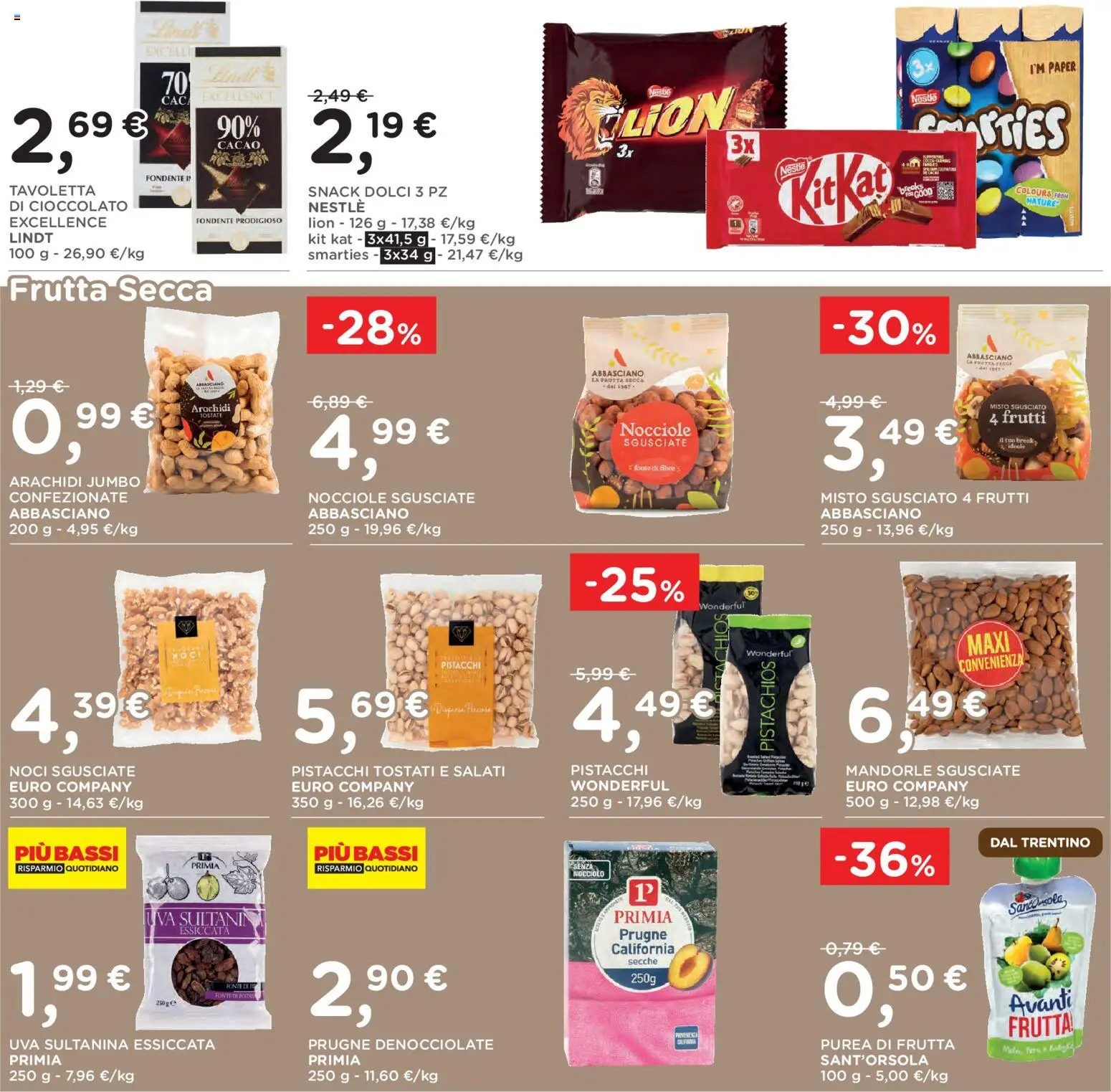 Volantino Poli del 02/09/2026 | Pagina: 20 | Prodotti: Cioccolato, Noci, Mandorle, Dolci