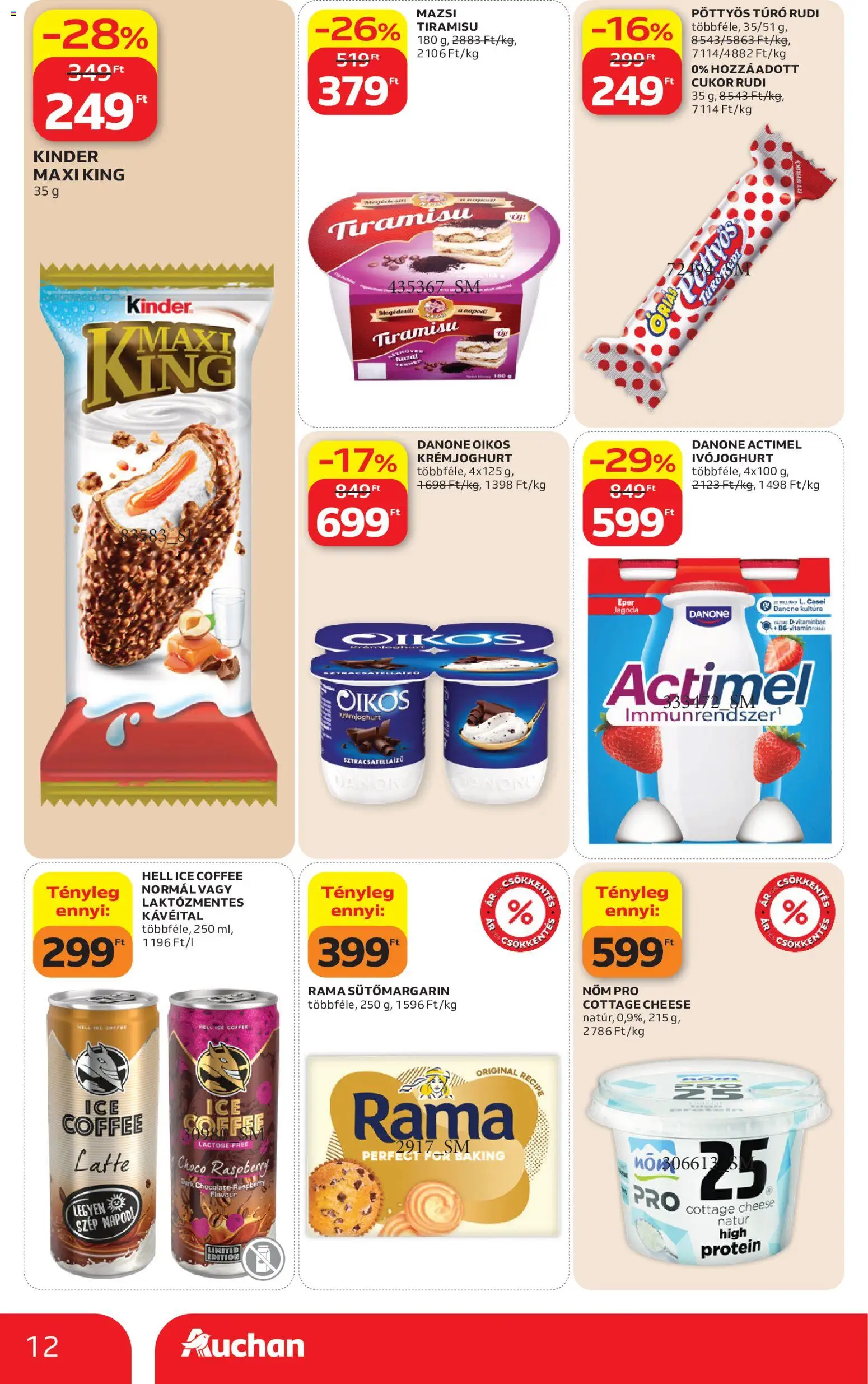 Auchan akciós ujság - amely érvényes a következő dátumtól: 2026.06.25. | Oldal: 12