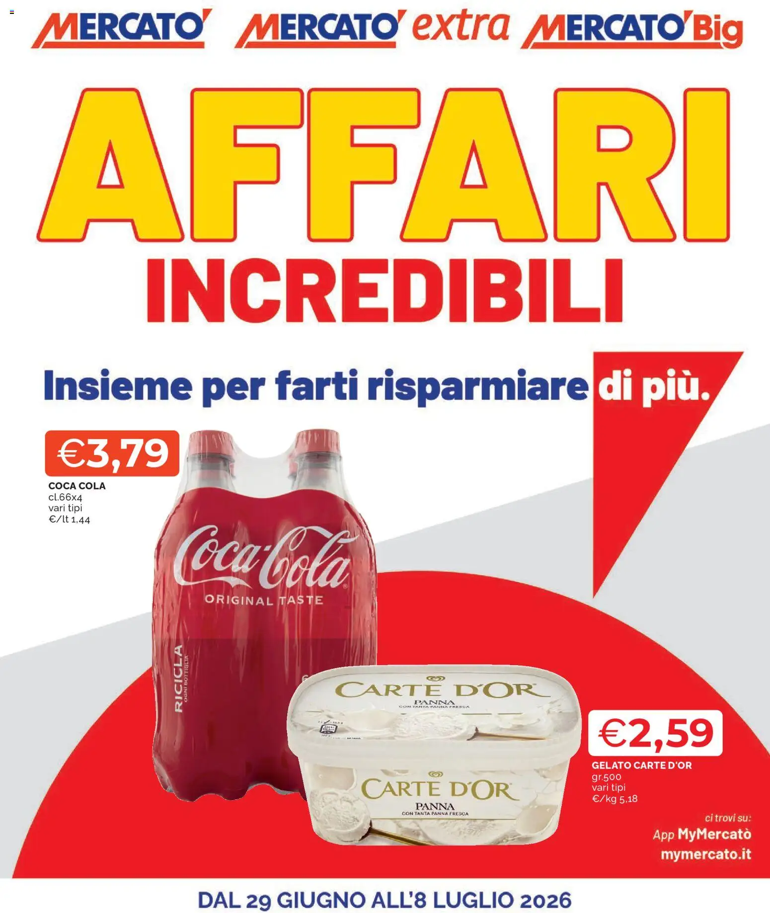 Volantino Mercatò del 29/06/2026 | Pagina: 1