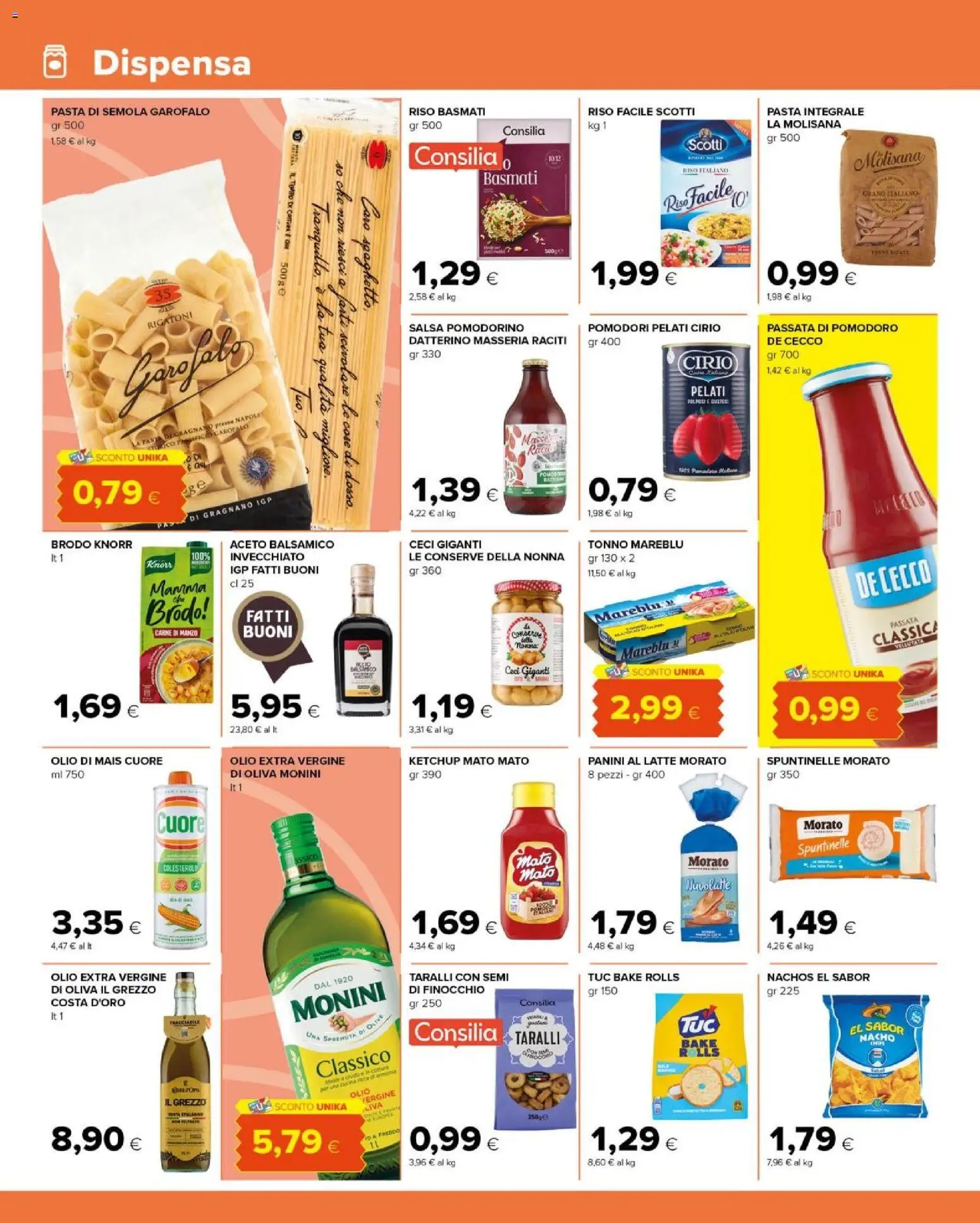 Volantino Tigre del 10.03.2026 | Pagina: 8 | Prodotti: Manzo, Ketchup, Pomodori, Olio extra vergine