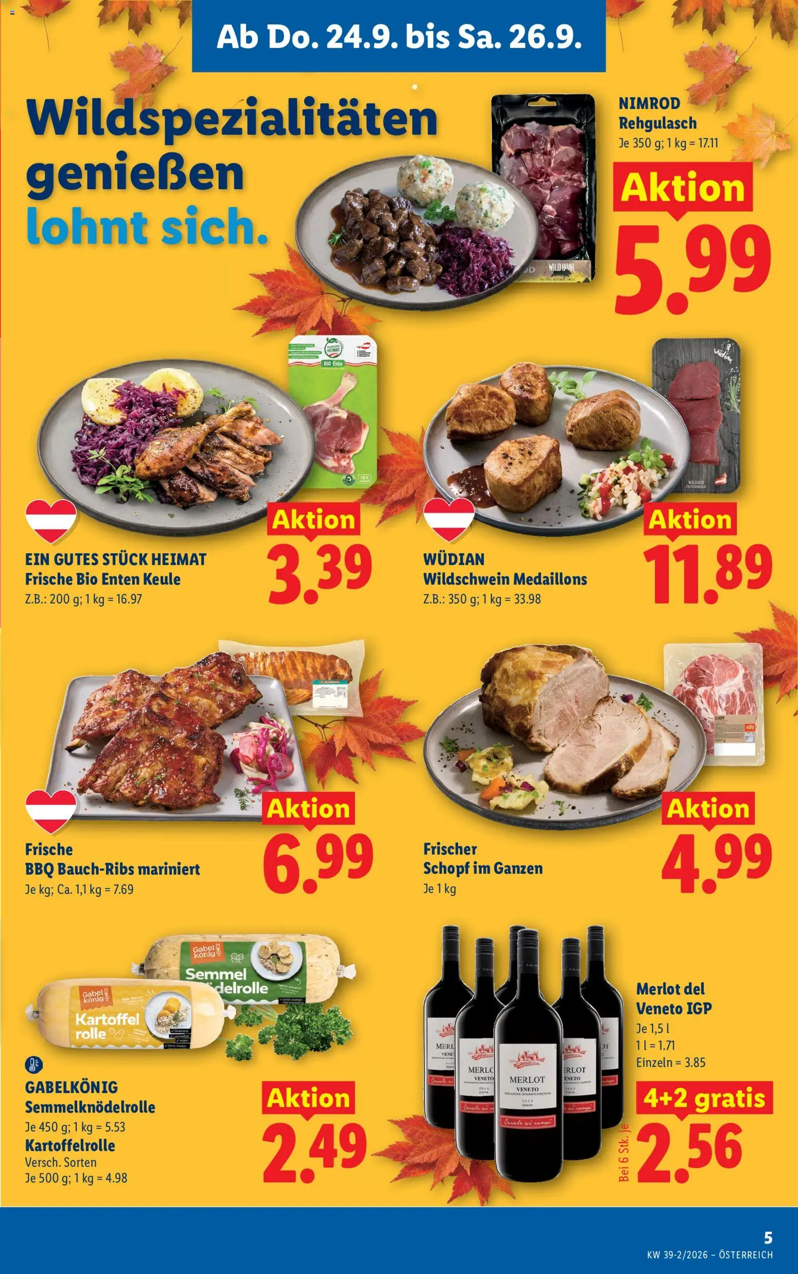 Lidl - Flugblatt gültig ab 24.09.2026 | Seite: 7