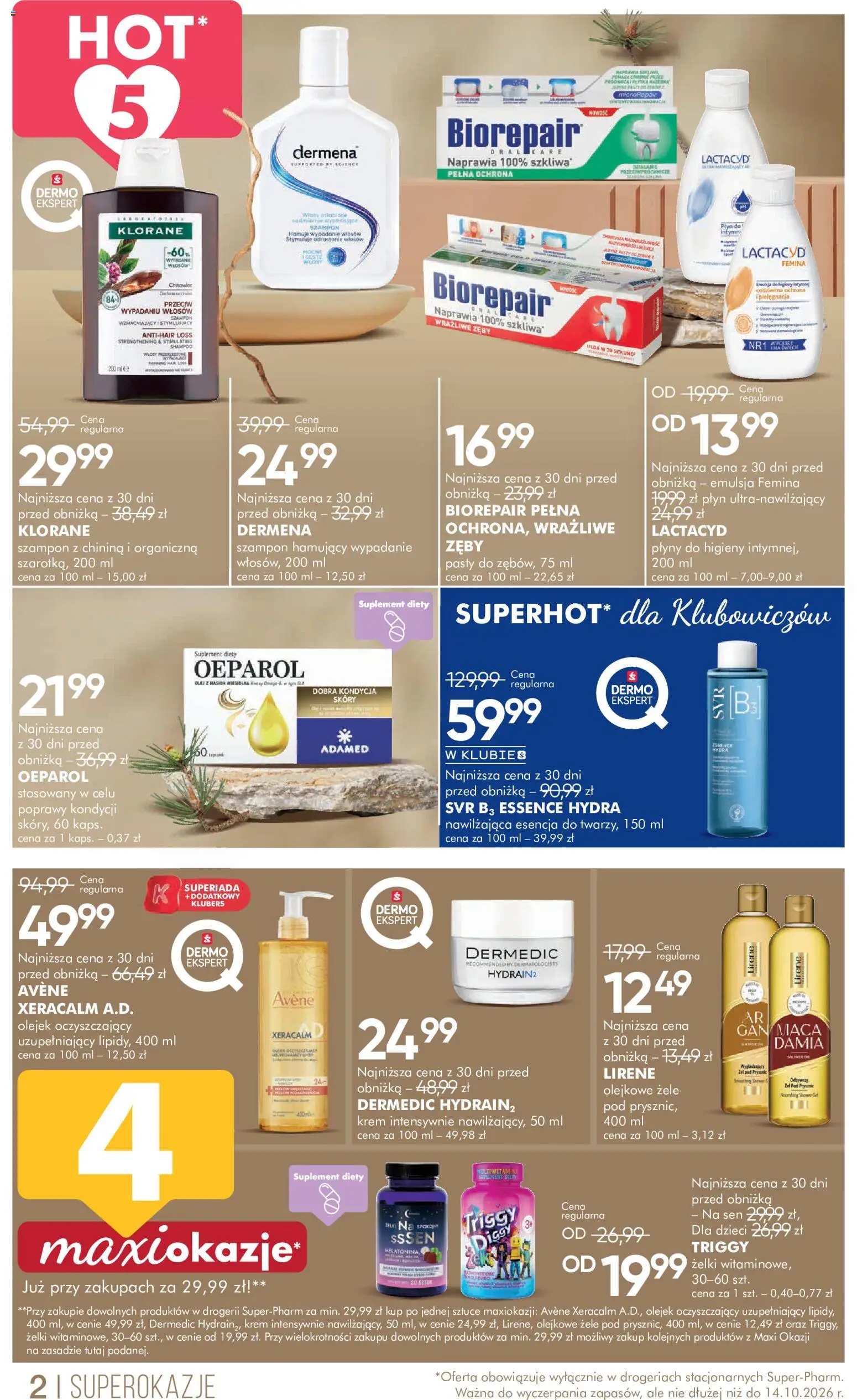 Super-pharm gazetka od 01.10.2026 | Strona: 2