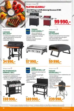 Metro Grill katalógus 2026/05 - amely érvényes a következő dátumtól: 02.05.2026 | Oldal: 14 | Termékek: Grill, Gázgrill, Grillkocsi