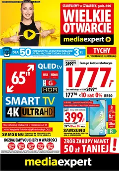 Pogląd oferty "Mediaexpert promocje - Wielkie otwarcie Tychy" - ważna od 06.08.2026