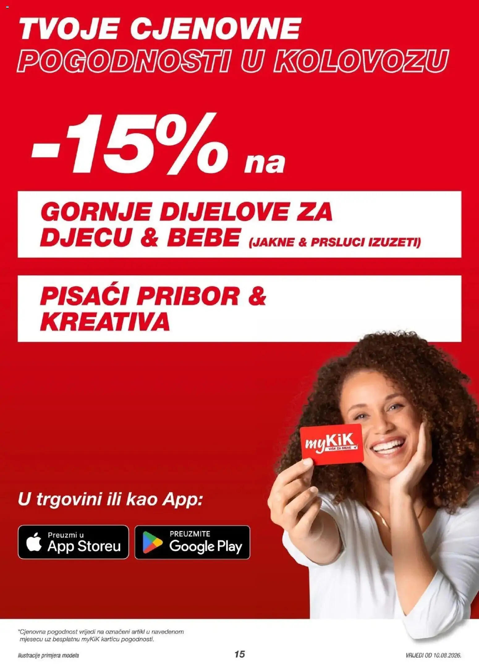 Kik - KiK katalog do 16.08.2026 | Stranica: 15