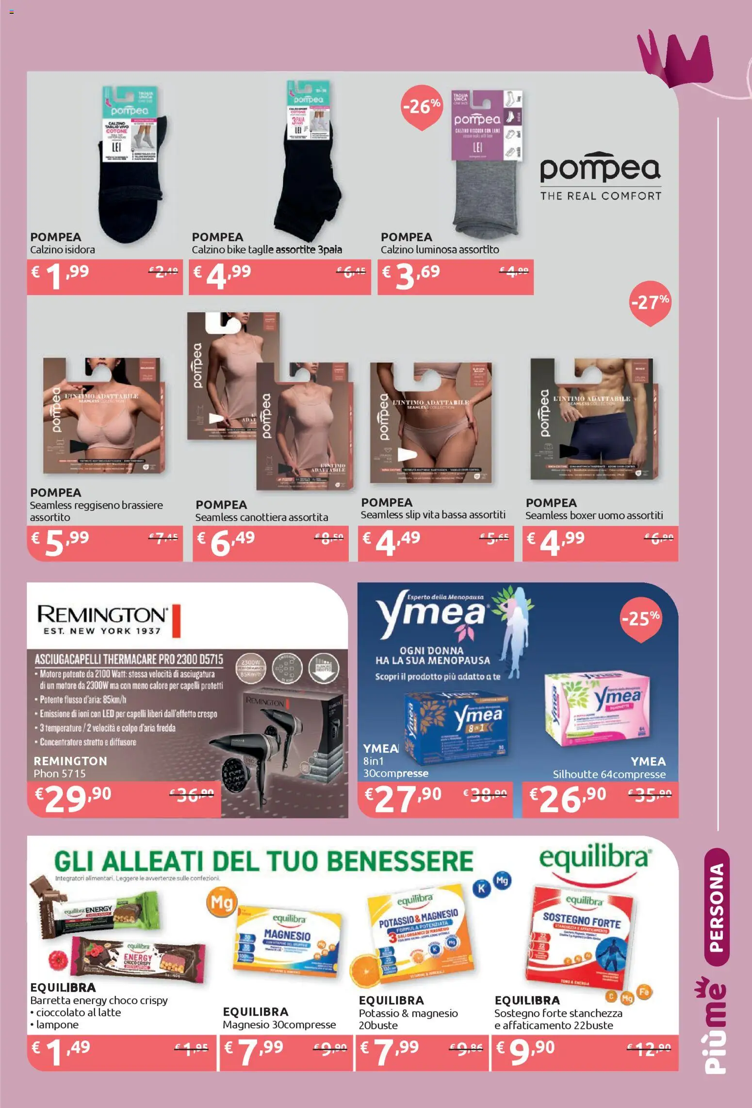 Volantino IperSoap del 09.03.2026 | Pagina: 21 | Prodotti: Tè, Reggiseno, Latte, Lampone