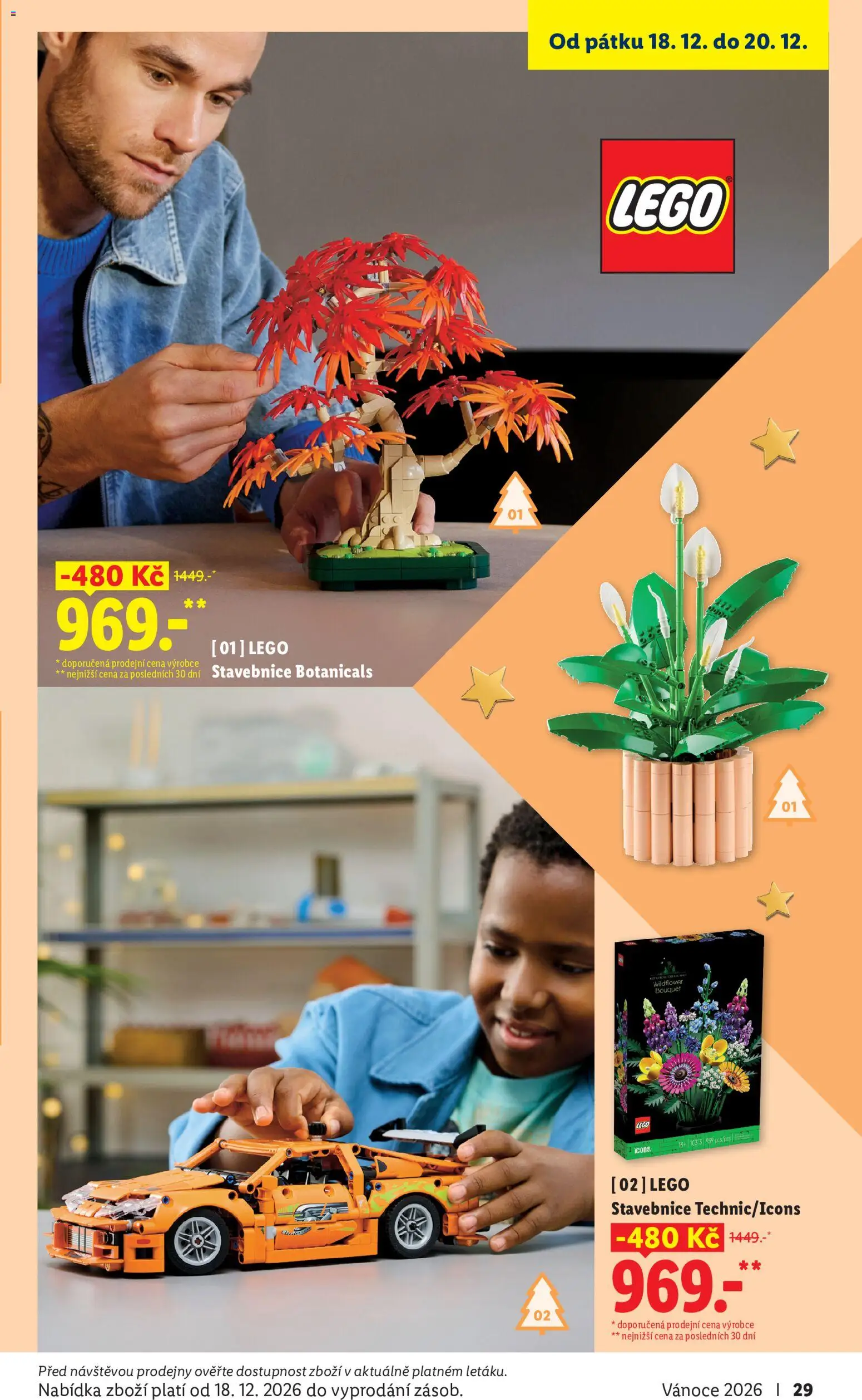 Lidl leták - Vánoční inspirace 2026 od 19.10.2026 | Strana: 29 | Produkty: LEGO, Stavebnice, LEGO stavebnice
