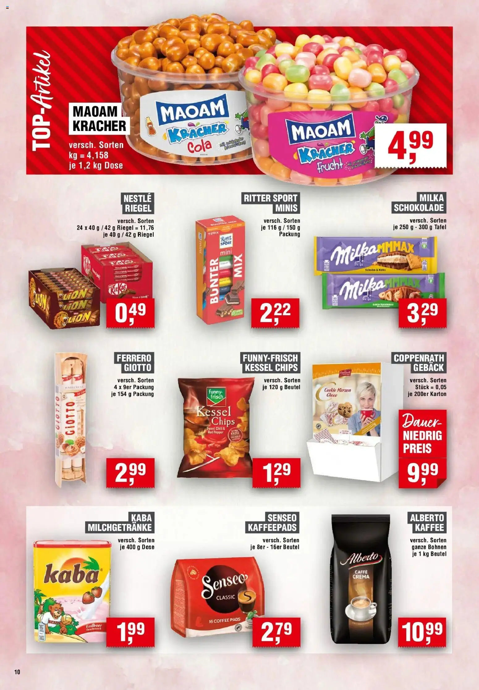 Edeka Prospekt Kulmbach (ab 20.08.2026) » Angebote Online | Seite: 10 | Produkte: Kaffee, Schokolade, Chili, Senseo kaffeepads
