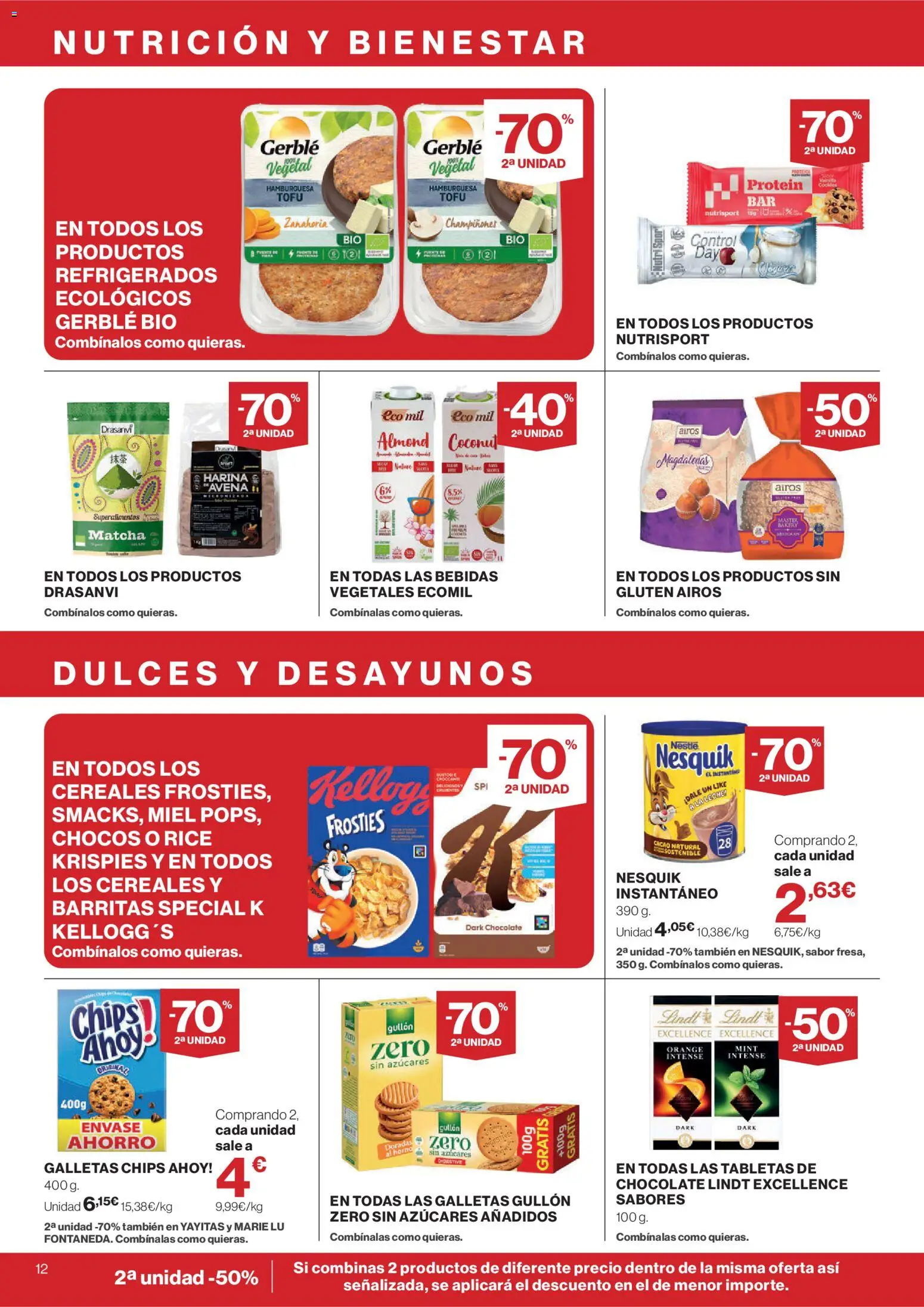 Supercor folleto │ válido desde el 30/07/2026 | Página: 12 | Productos: Cereales, Galletas, Magdalenas, Horno