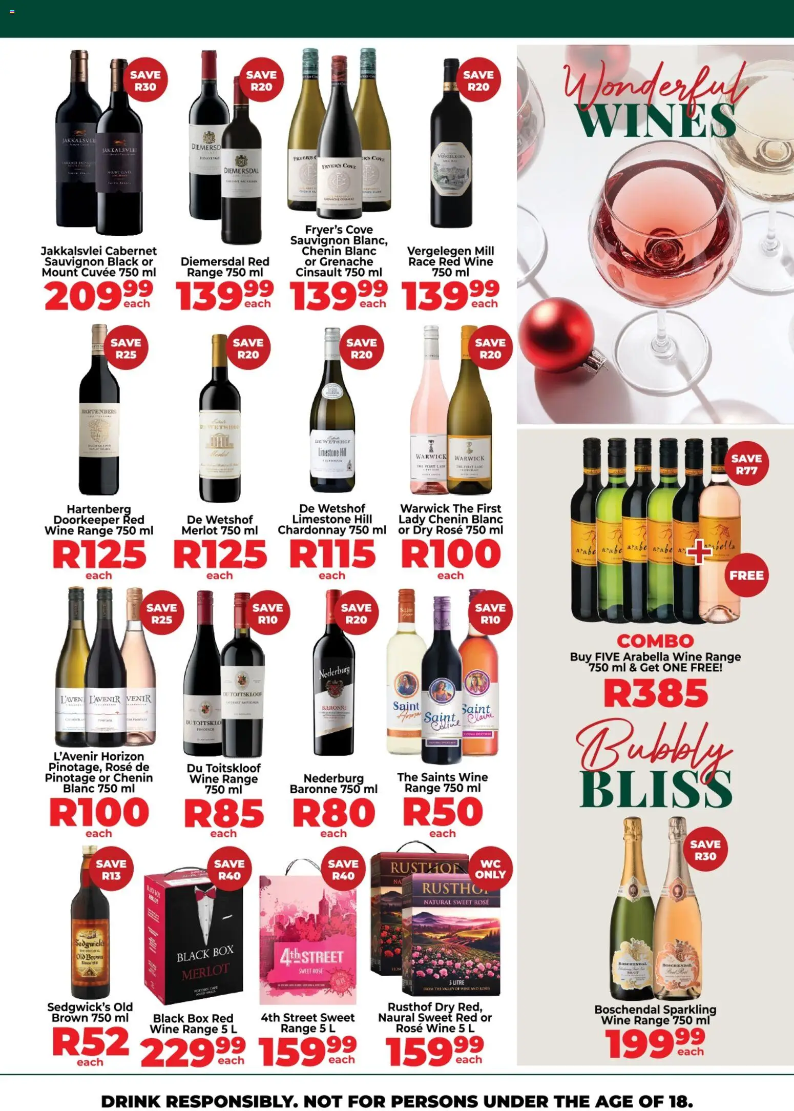 New Diamond Discount Liquors catalogue – valid from 20/07/2026 | Page: 3 | Products: Box, Wine