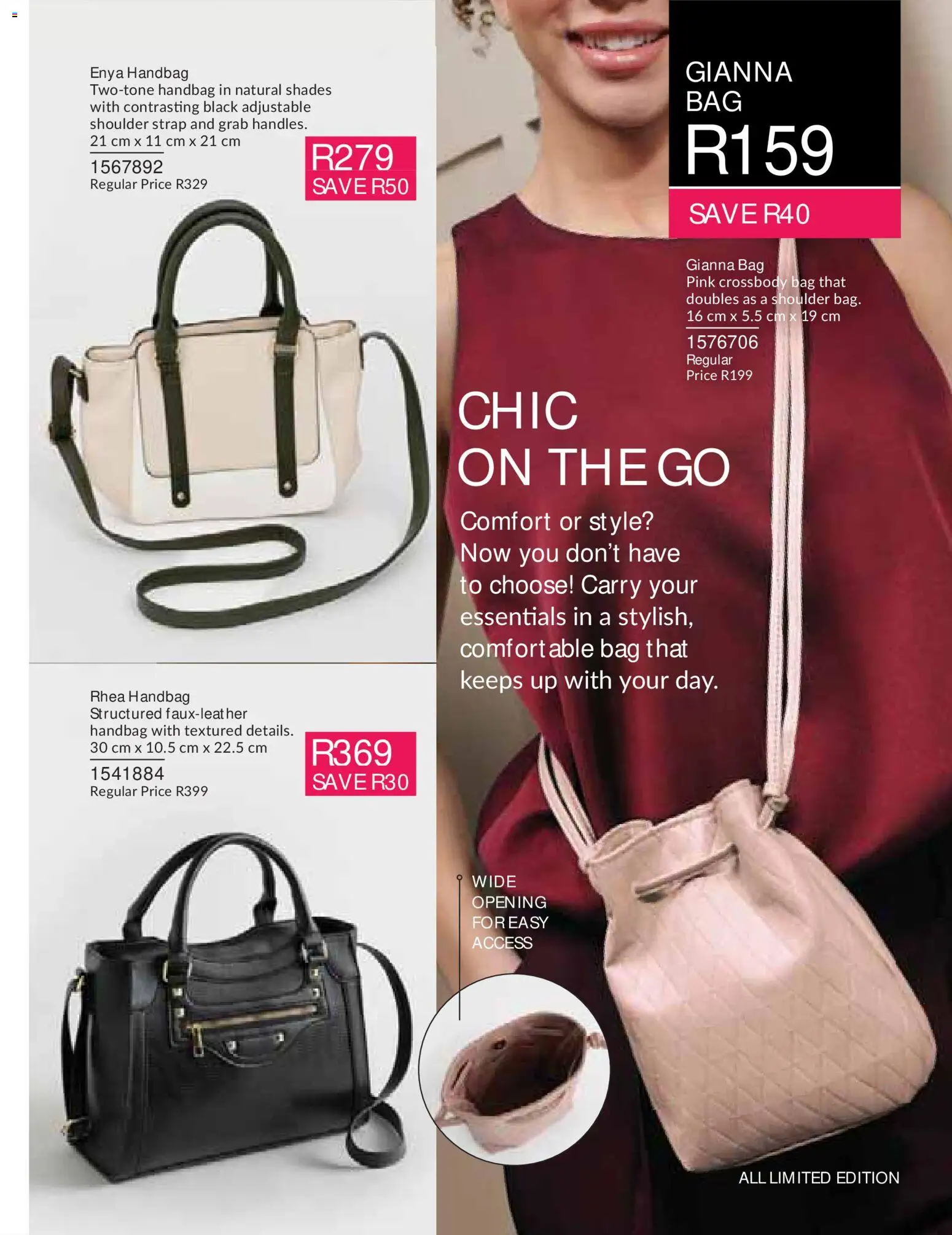 New Avon catalogue – valid from 01/10/2026 | Page: 123 | Products: Handbag, Bag