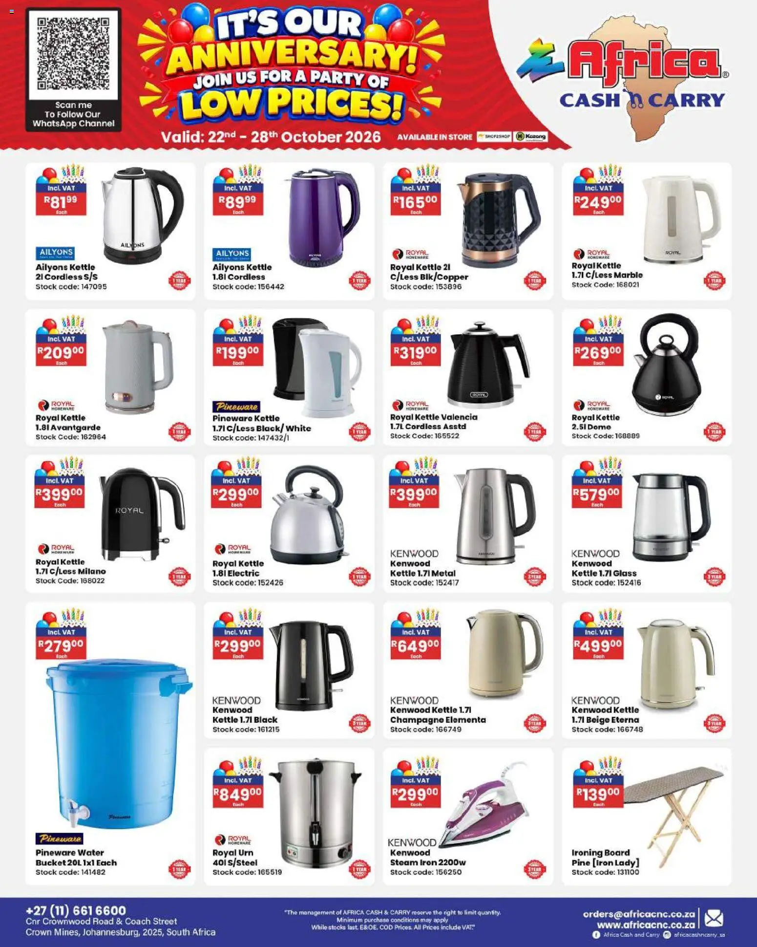 New Africa Cash & Carry catalogue – valid from 22/10/2026 | Page: 35