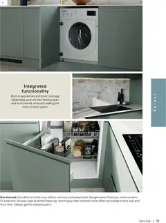 Preview of B&Q - Kitchens valid from 21/06/2026 | Page: 77 | Products: Kitchen, Floor, Worktop, Bowl