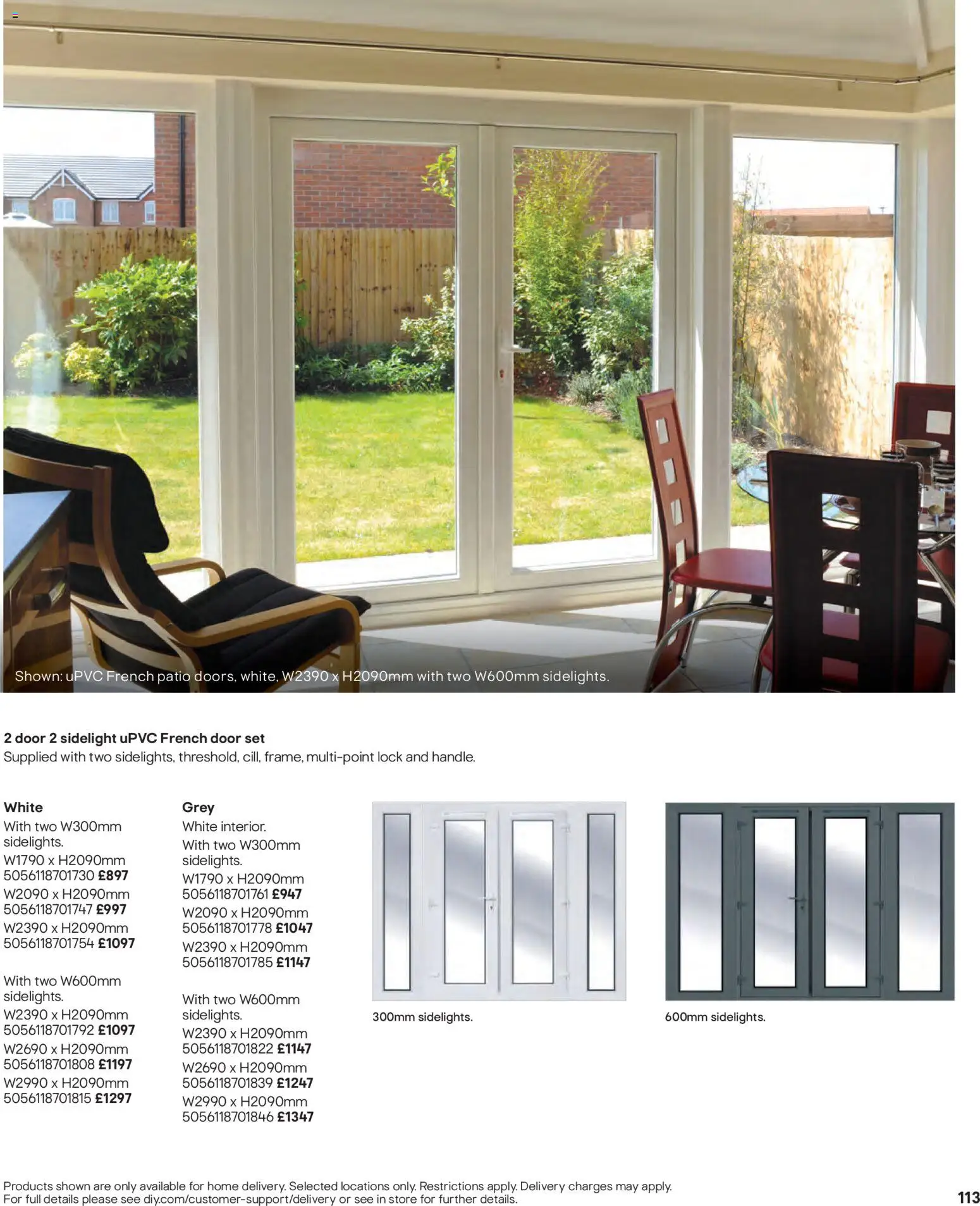 {H1} | Page: 113 | Products: Door