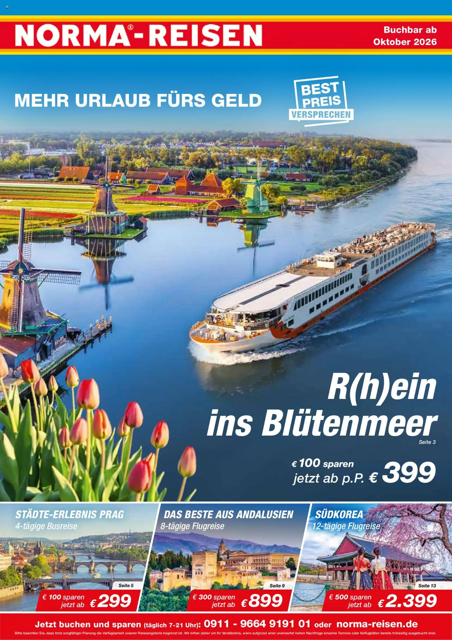 Norma Reisen – gültig ab 01.10.2026 | Seite: 1