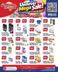 Africa Cash & Carry specials catalogue – valid from 04/08/2026