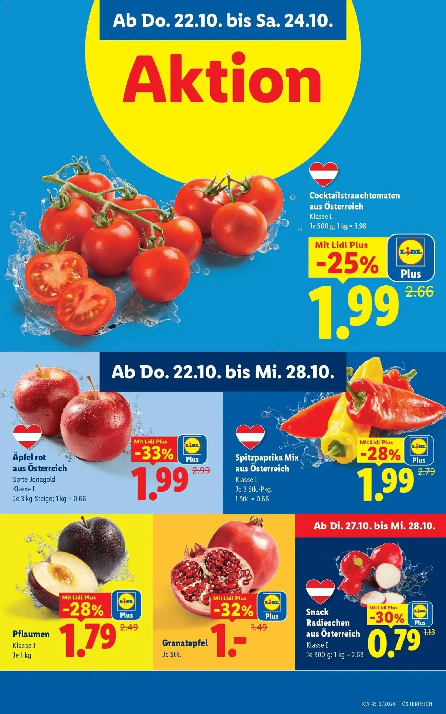 Lidl Flugblatt - Jenbach ab 18.10.2026 - Angebote ab donnerstag | Seite: 3