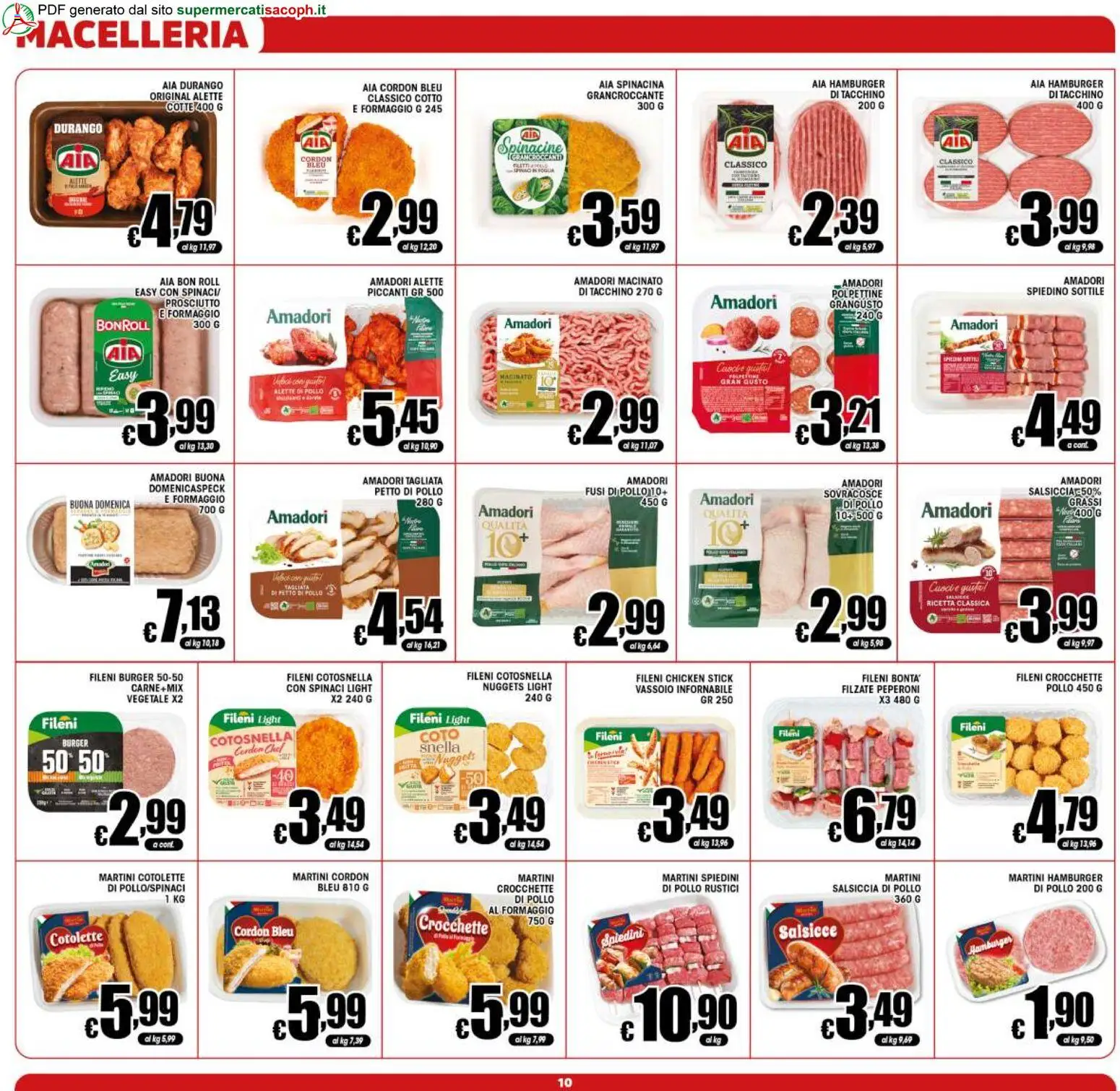 Volantino Sacoph del 10/07/2026 | Pagina: 10
