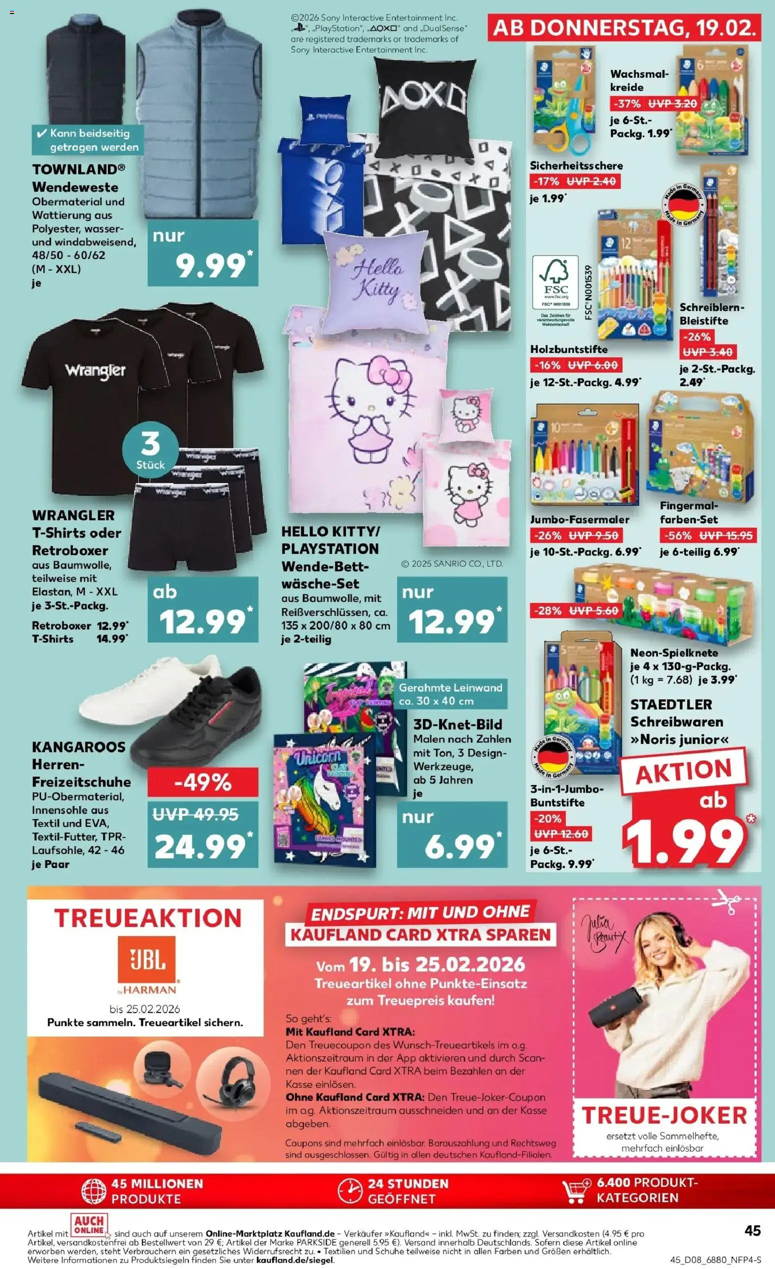 Kaufland prospekt Hermeskeil	 – gültig ab 19.02.2026 | Seite: 53 | Produkte: Playstation, Sony, Wasser