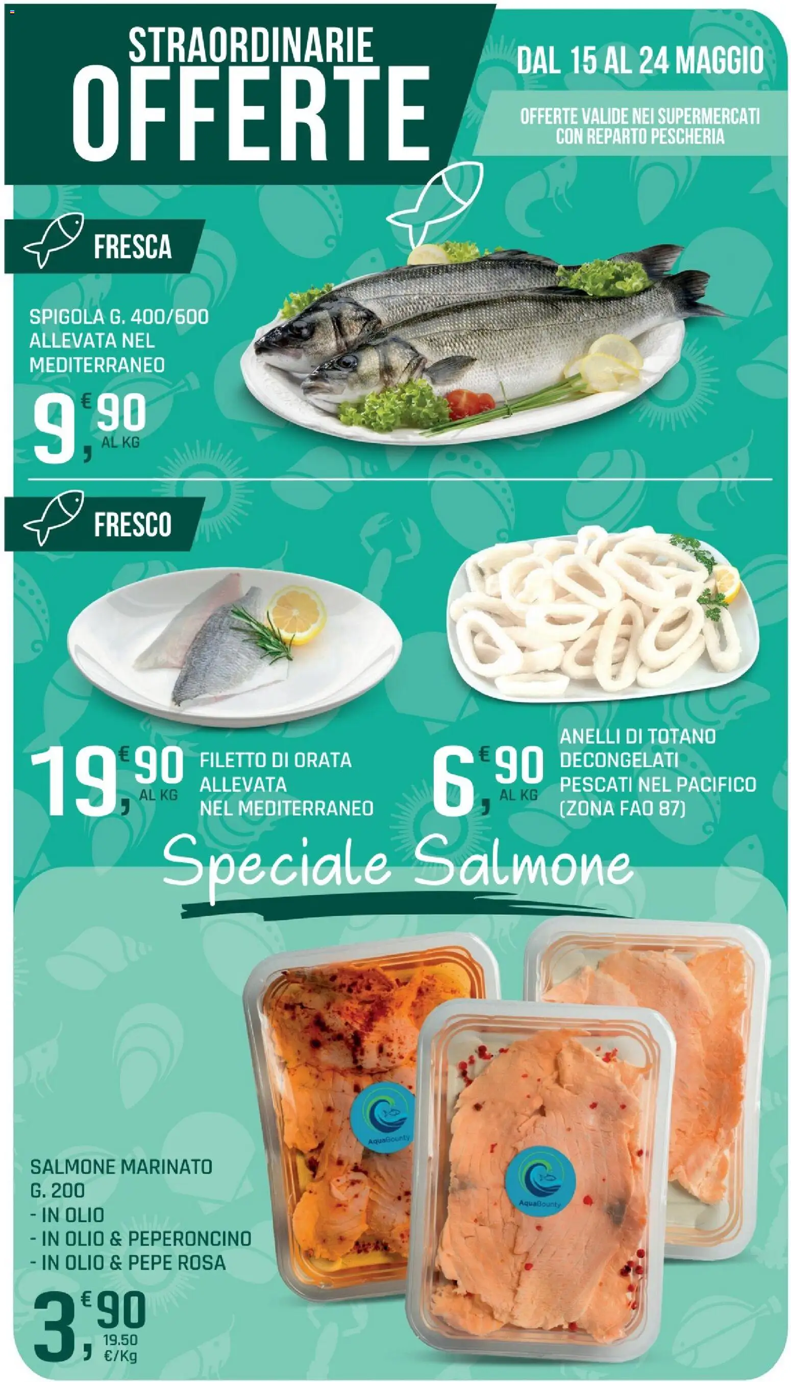 Volantino DOK del 15.05.2026 | Pagina: 21 | Prodotti: Orata, Pepe, Peperoncino, Totano