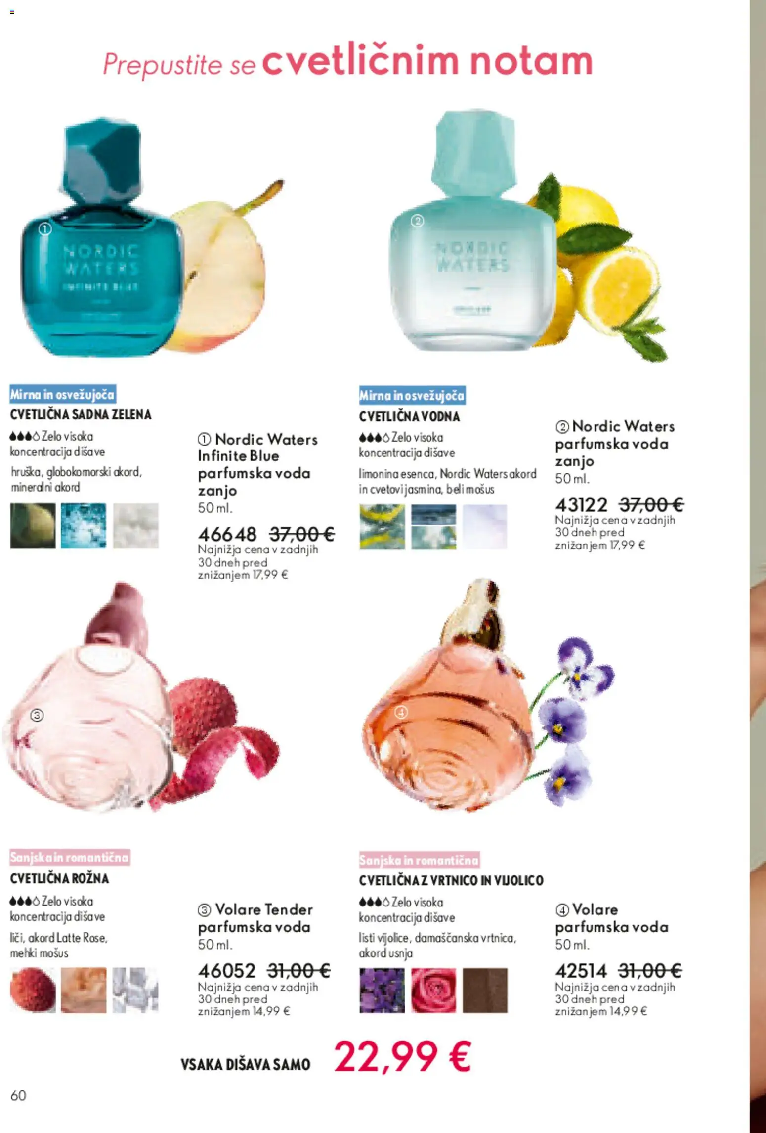 Novi Oriflame katalog ponudbe – veljaven od 01.04.2026 | Stran: 59 | Izdelki: Disava, Voda, Zelena, Parfumska voda
