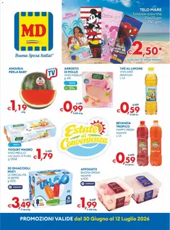Anteprima del volantino MD Discount volantino valido a partire dal 30/06/2026