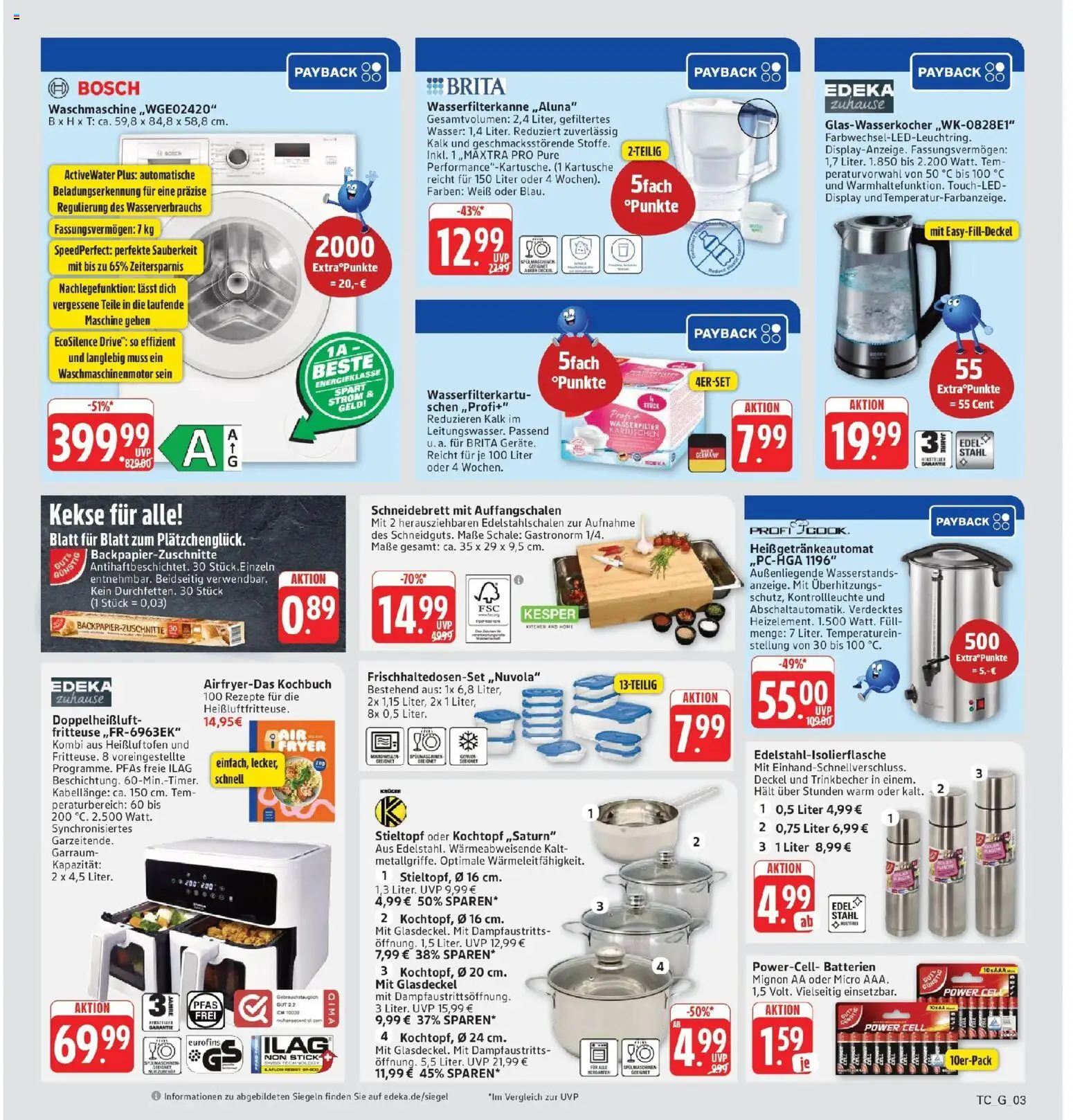 Marktkauf Prospekt Heidenheim (ab 19.10.2026) » Angebote online | Seite: 39 | Produkte: Waschmaschine, Kalk, Wasser, Fritteuse